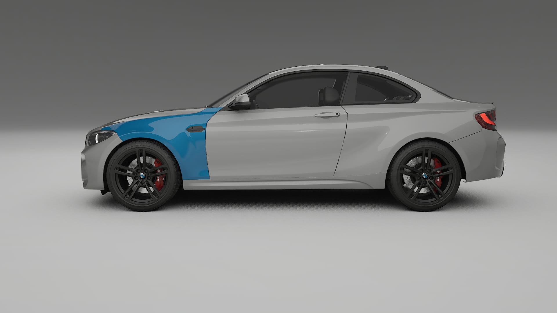 Lakbeschermingsfolie BMW M2 F87 facelift | CrystalGuard Transparante Volledige PPF Voorgevormde Set