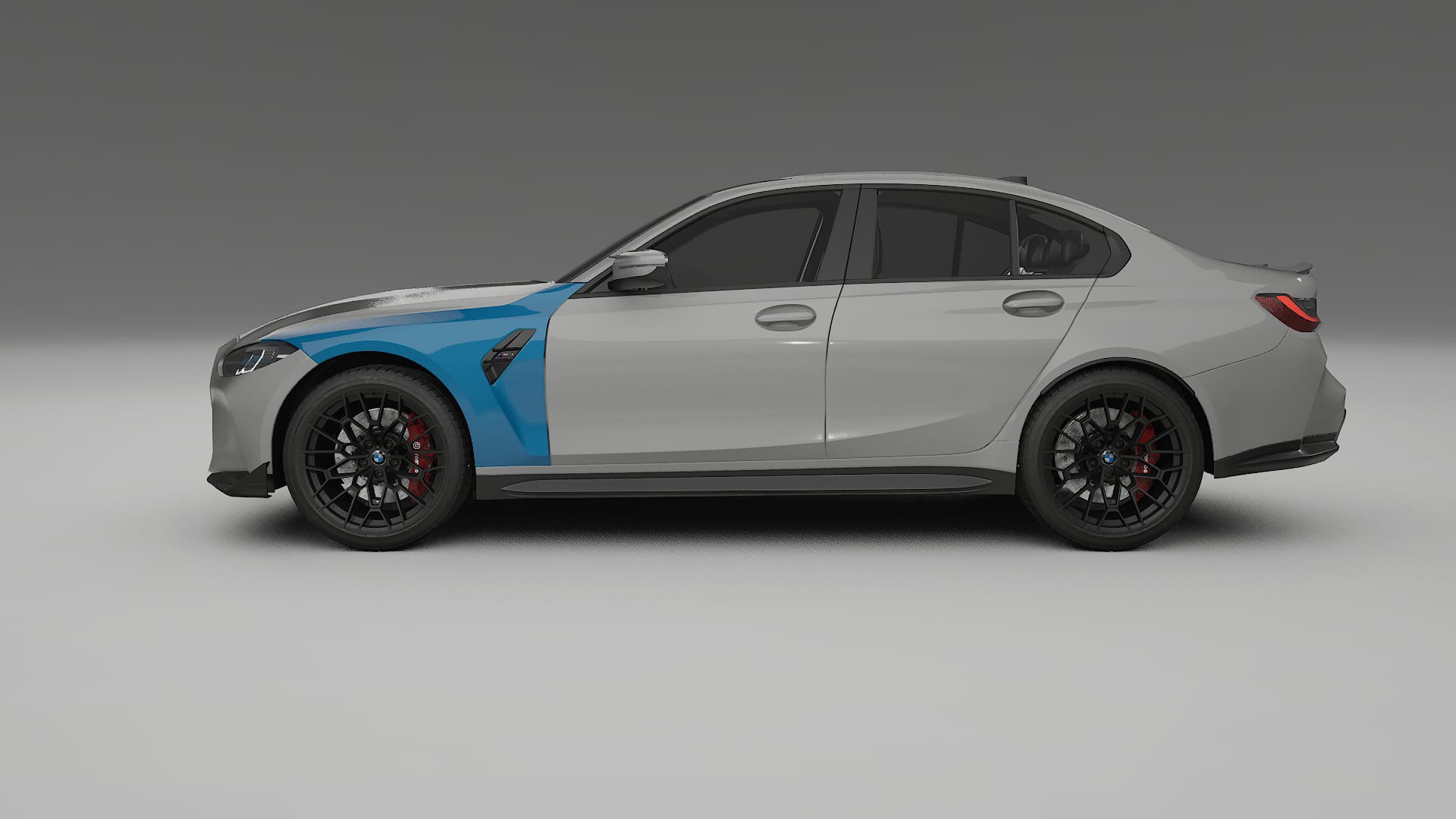 Lakbeschermingsfolie BMW M3 G80 Competition CS | CrystalGuard Transparante Volledige PPF Voorgevormde Set