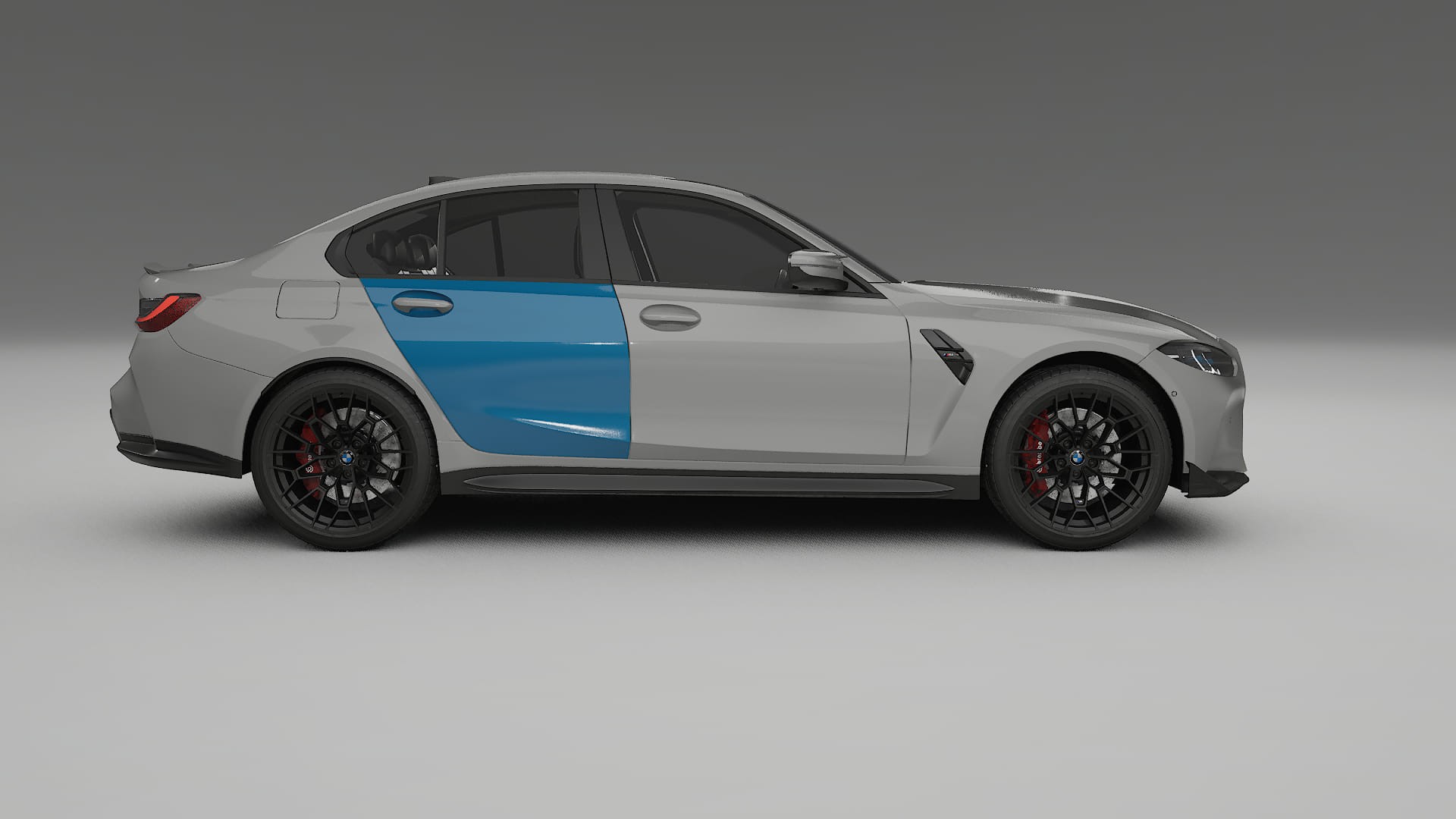 Lakbeschermingsfolie BMW M3 G80 Competition CS | CrystalGuard Transparante Volledige PPF Voorgevormde Set