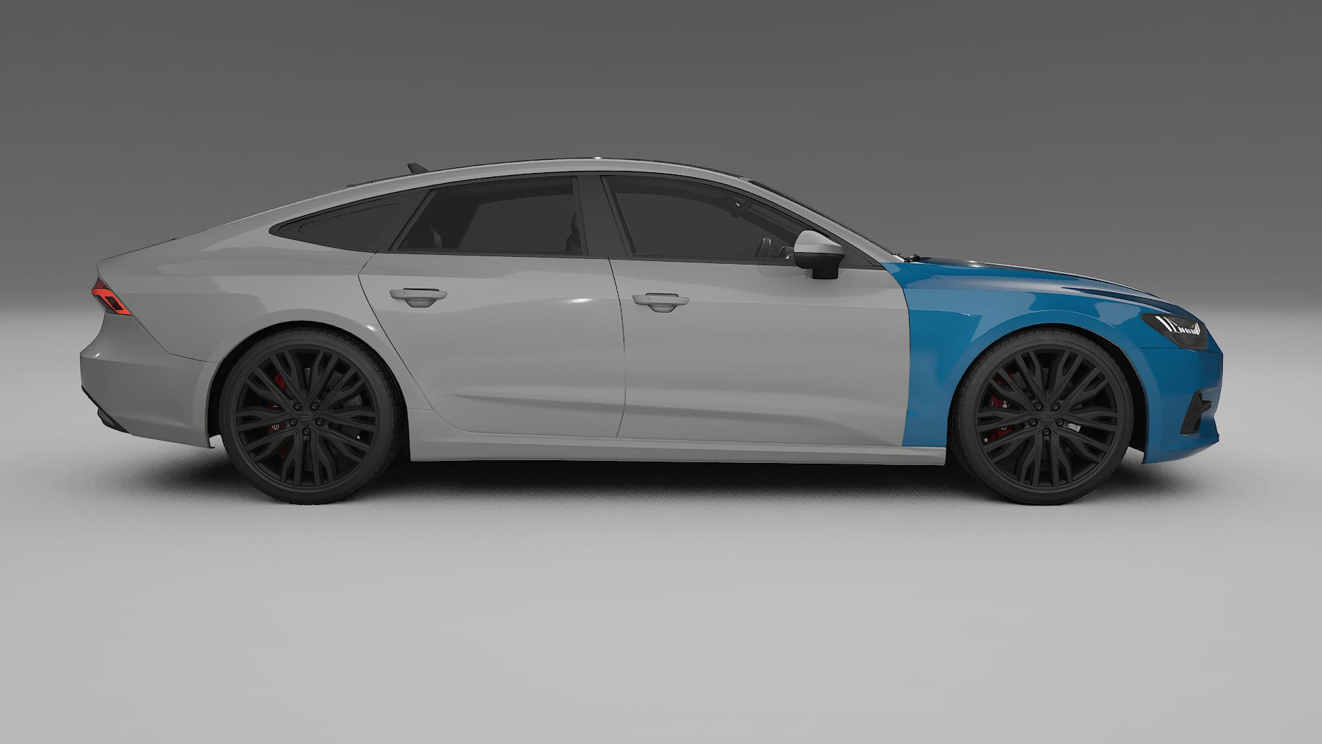 Audi A7 C8 Sportback prefacelift pre-LCI Lakbeschermingsfolie | CrystalGuard Transparante TPU PPF Voorkant Beschermingskit 2