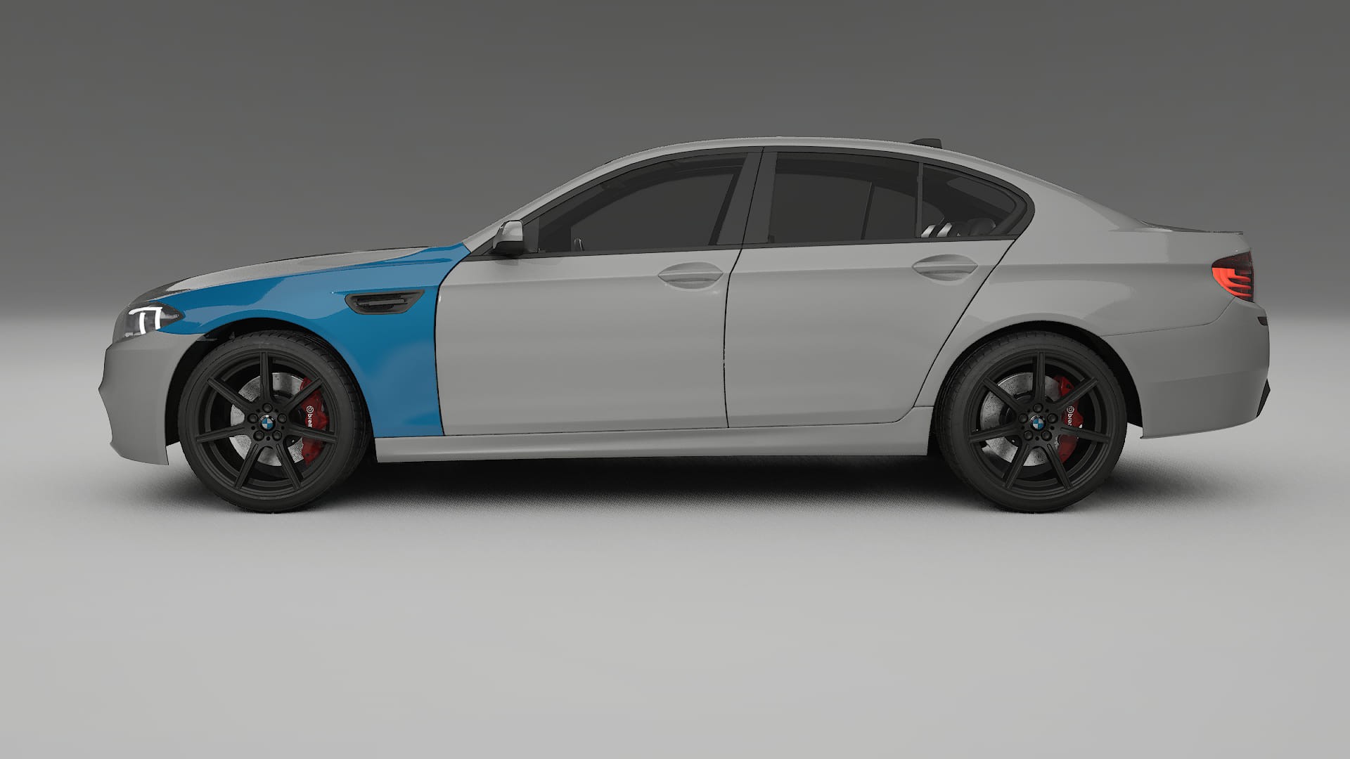 Lakbeschermingsfolie BMW M5 F10 | CrystalGuard Transparante Volledige PPF Voorgevormde Set