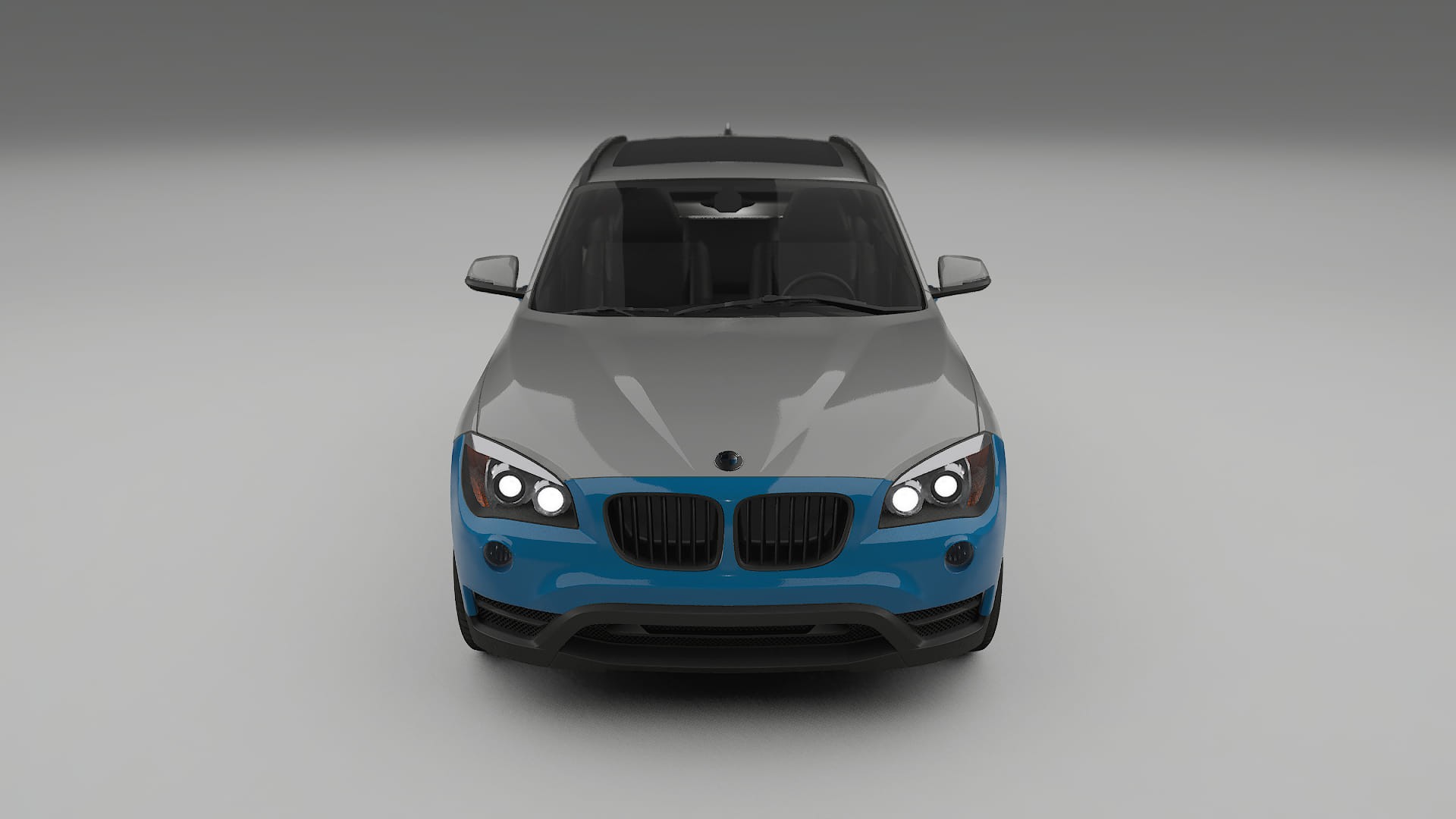 Lakbeschermingsfolie BMW X1 E84 | CrystalGuard Transparante Volledige PPF Voorgevormde Set