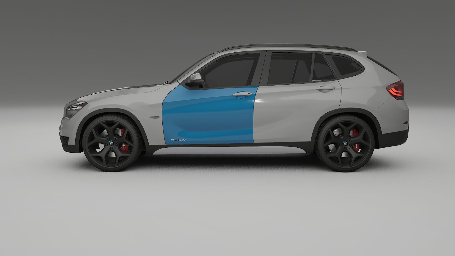 Lakbeschermingsfolie BMW X1 E84 | CrystalGuard Transparante Volledige PPF Voorgevormde Set