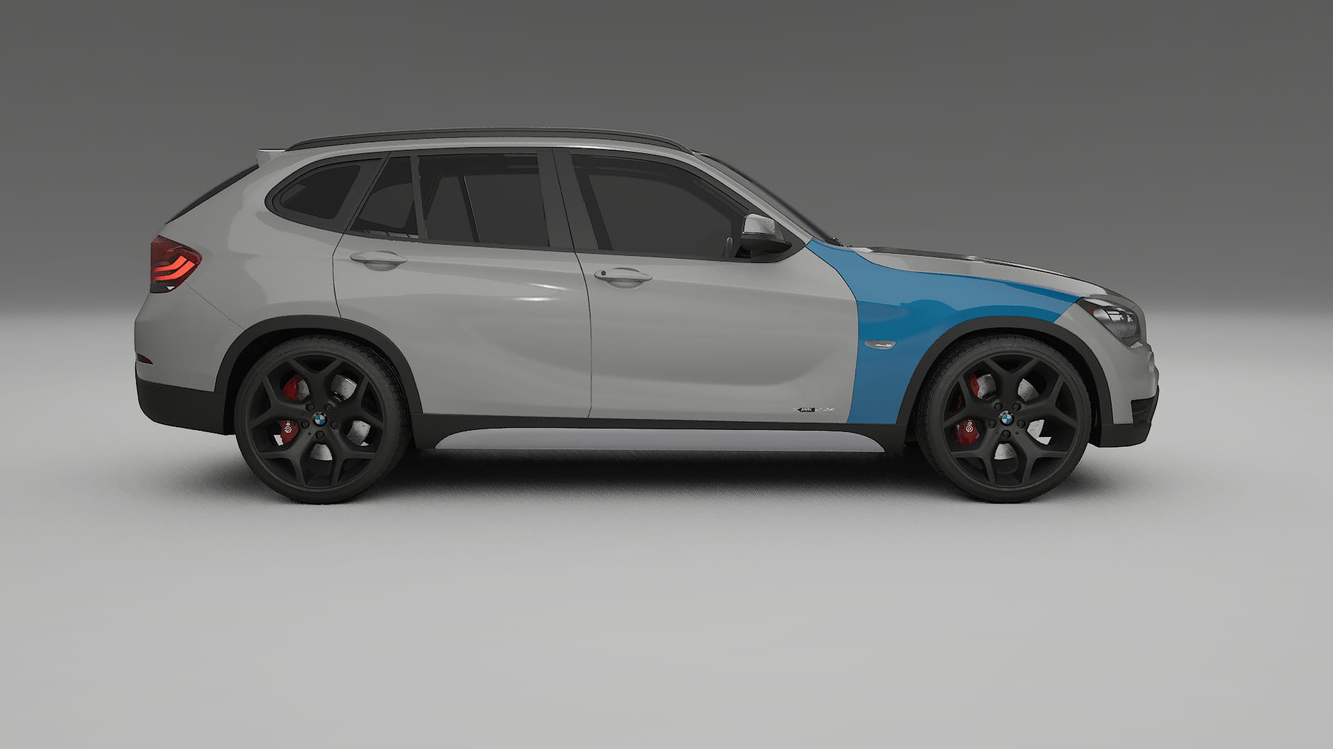 Lakbeschermingsfolie BMW X1 E84 | CrystalGuard Transparante Volledige PPF Voorgevormde Set