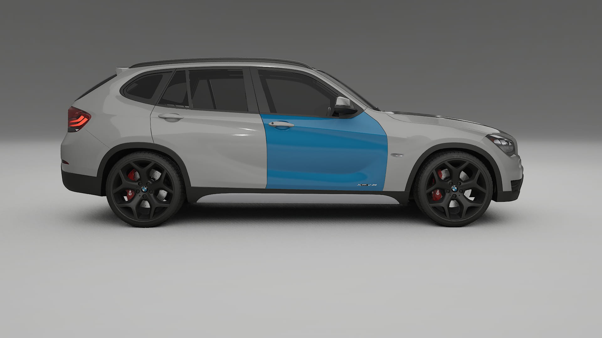 Lakbeschermingsfolie BMW X1 E84 | CrystalGuard Transparante Volledige PPF Voorgevormde Set