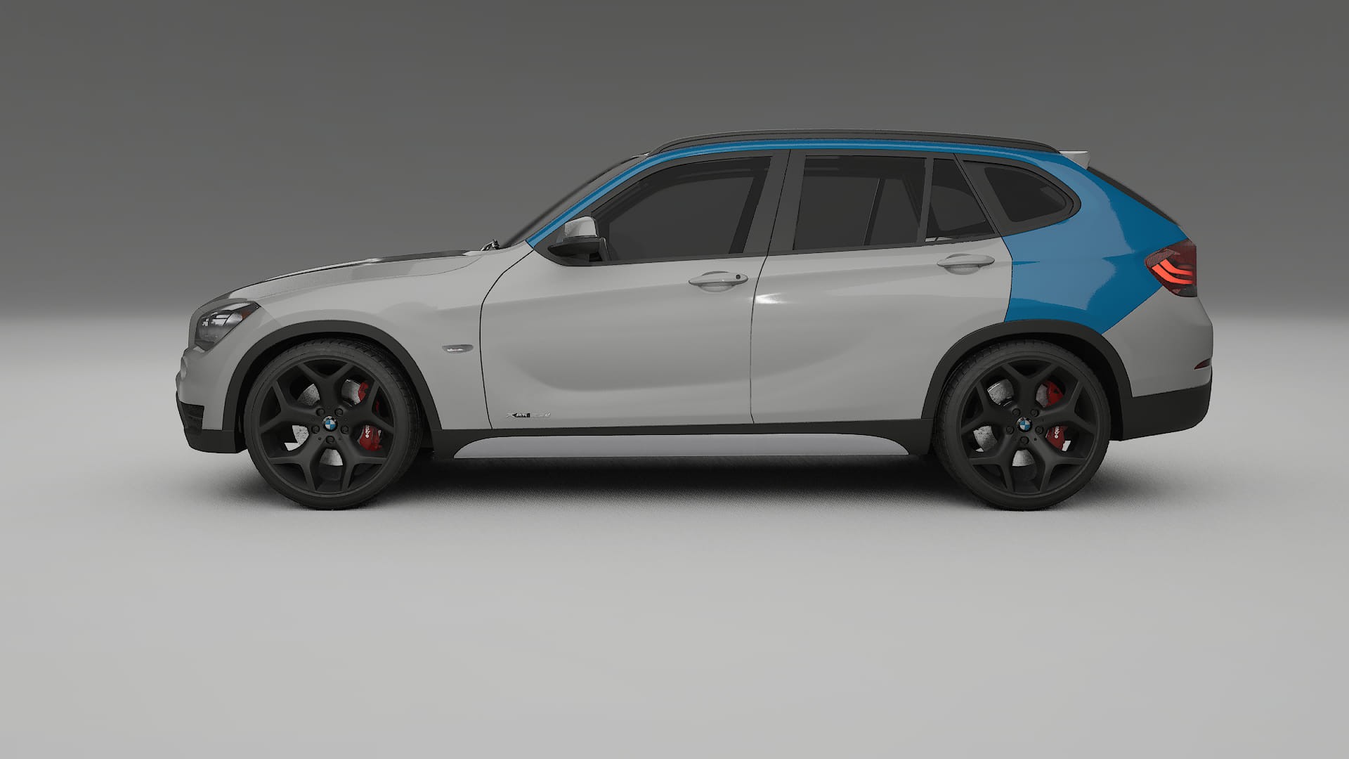 Lakbeschermingsfolie BMW X1 E84 | CrystalGuard Transparante Volledige PPF Voorgevormde Set