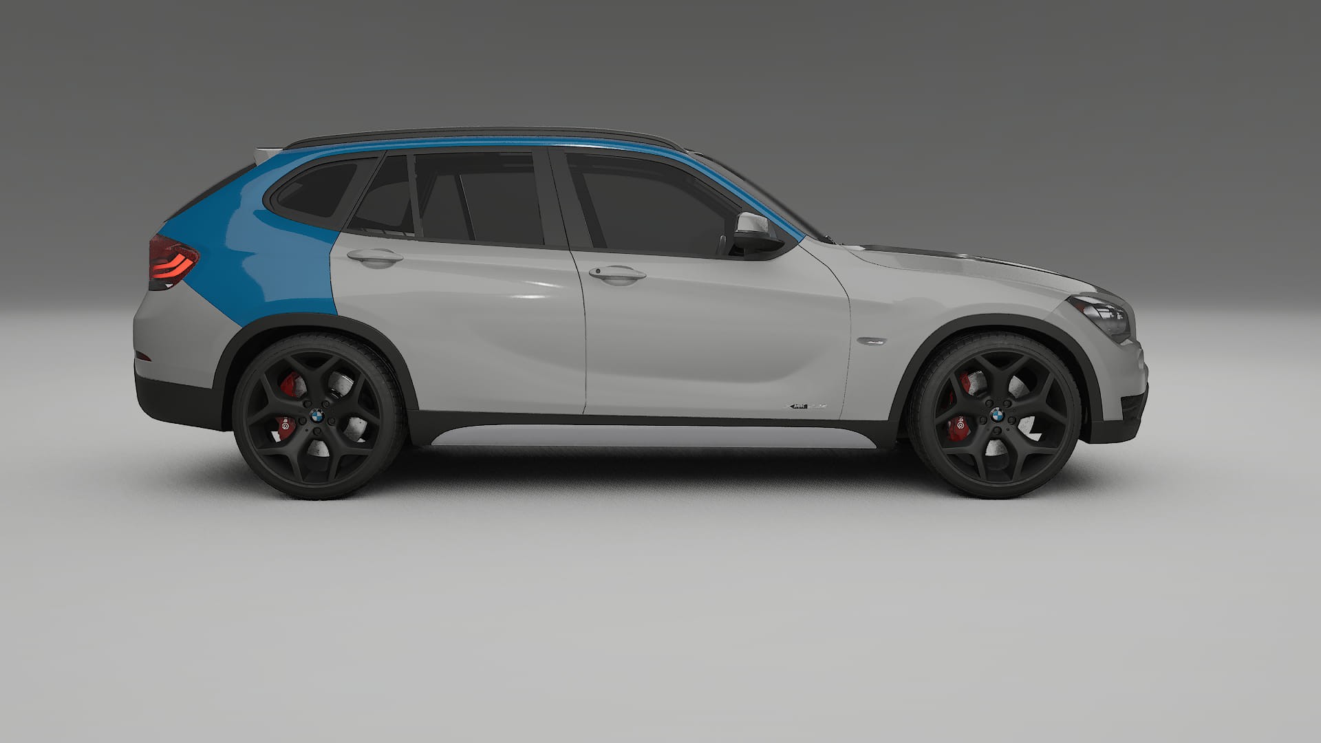 Lakbeschermingsfolie BMW X1 E84 | CrystalGuard Transparante Volledige PPF Voorgevormde Set