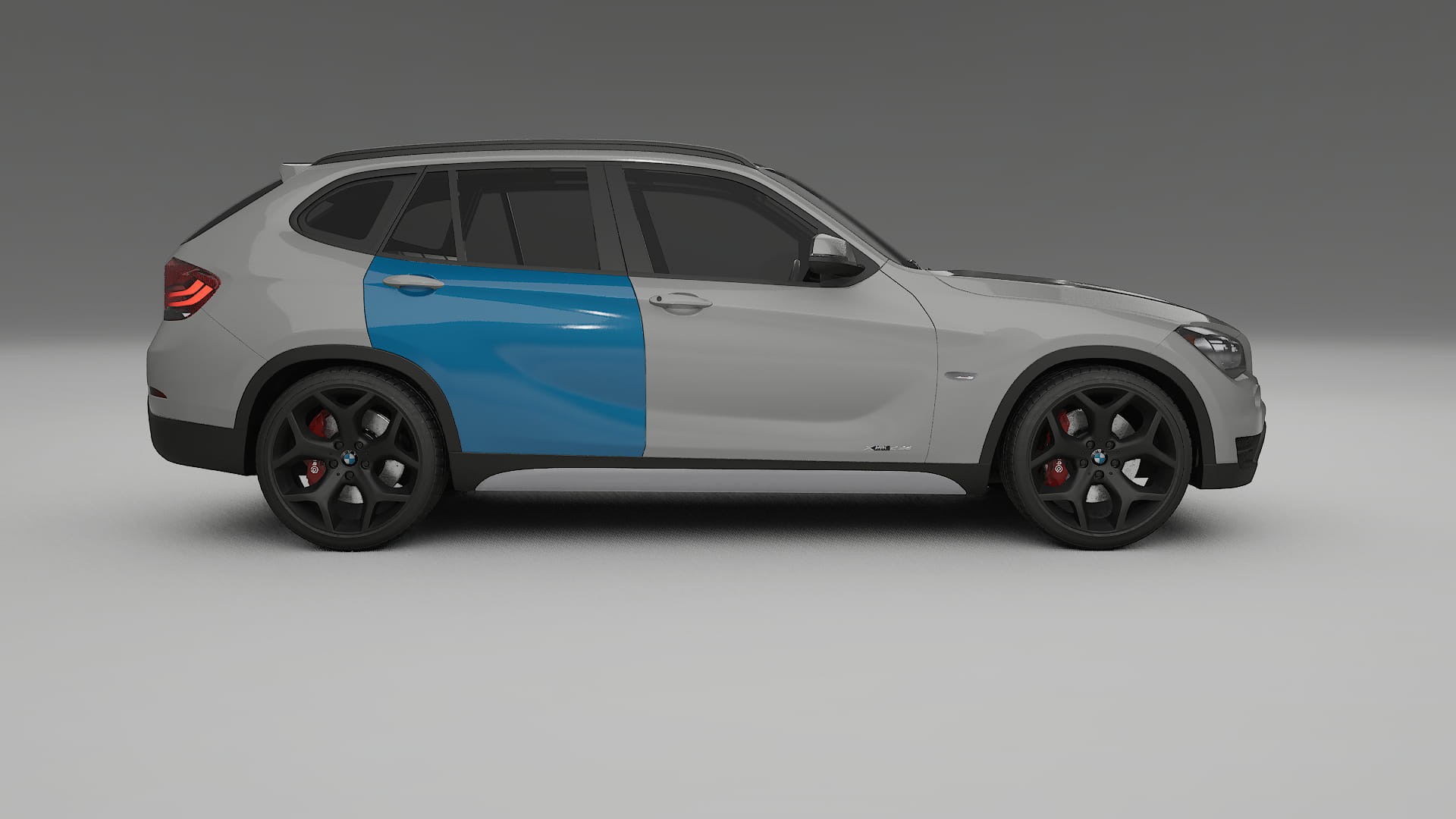 Lakbeschermingsfolie BMW X1 E84 | CrystalGuard Transparante Volledige PPF Voorgevormde Set