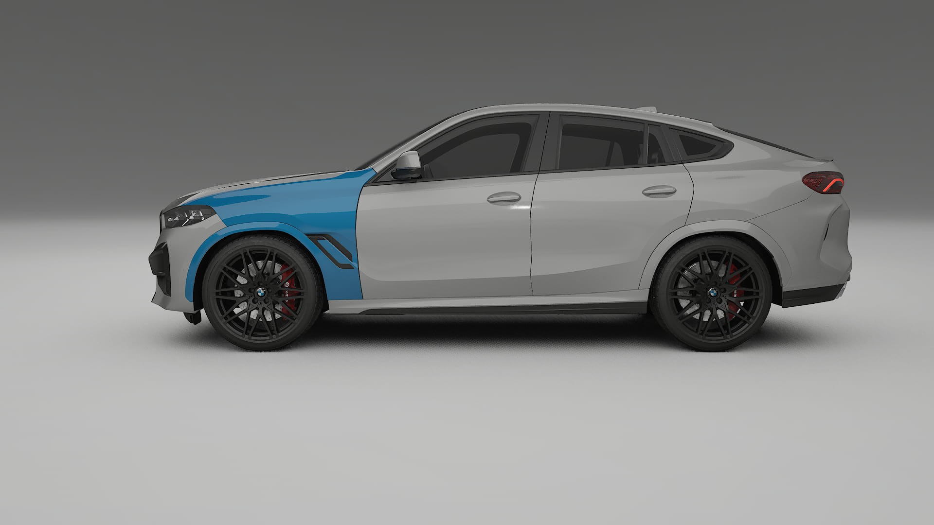 Lakbeschermingsfolie BMW X6 F96 Competition | CrystalGuard Transparante Volledige PPF Voorgevormde Set