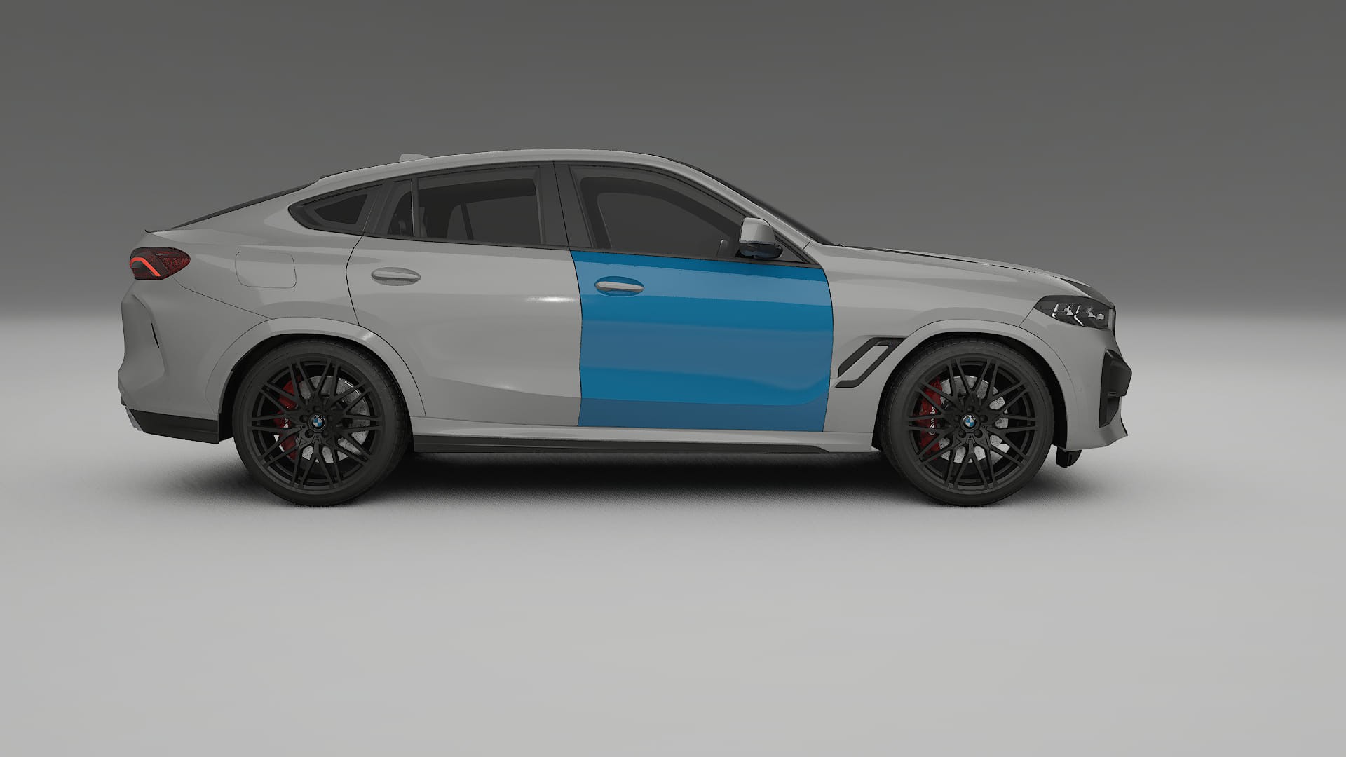 Lakbeschermingsfolie BMW X6 F96 Competition | CrystalGuard Transparante Volledige PPF Voorgevormde Set