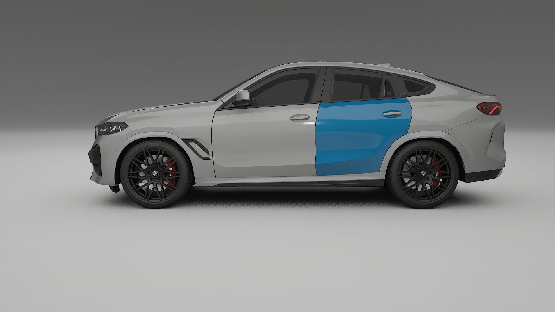 Lakbeschermingsfolie BMW X6 F96 Competition | CrystalGuard Transparante Volledige PPF Voorgevormde Set