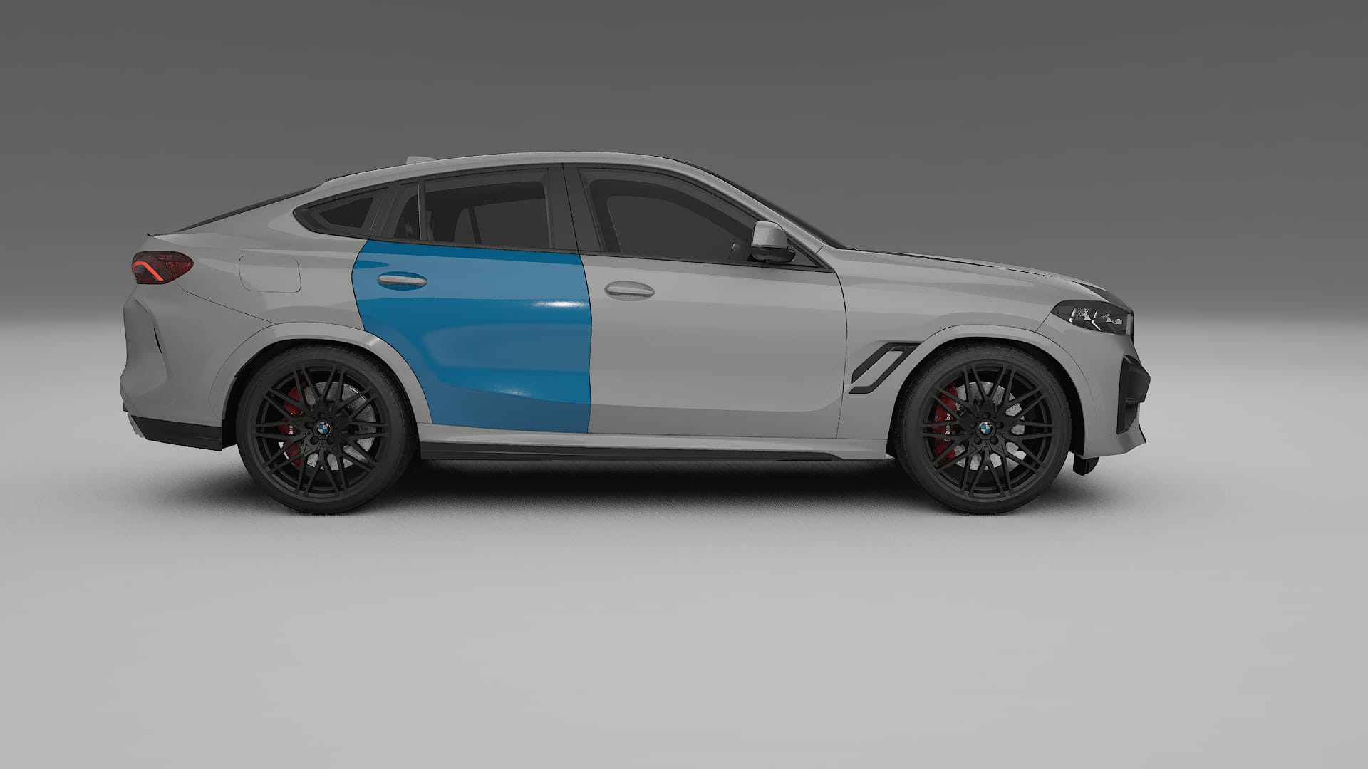 Lakbeschermingsfolie BMW X6 F96 Competition | CrystalGuard Transparante Volledige PPF Voorgevormde Set