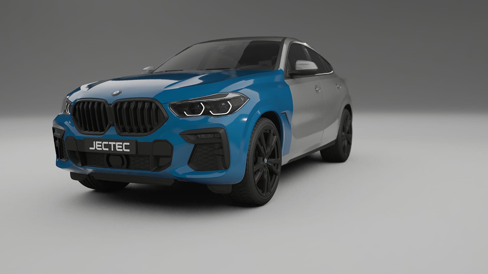 Lakbeschermingsfolie BMW X6 G06 F96 | CrystalGuard Transparante Volledige PPF Voorgevormde Set