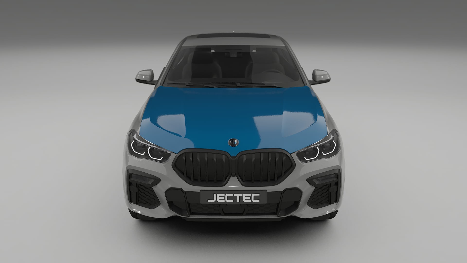 Lakbeschermingsfolie BMW X6 G06 F96 | CrystalGuard Transparante Volledige PPF Voorgevormde Set