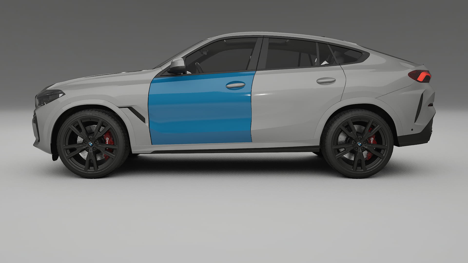 Lakbeschermingsfolie BMW X6 G06 F96 | CrystalGuard Transparante Volledige PPF Voorgevormde Set