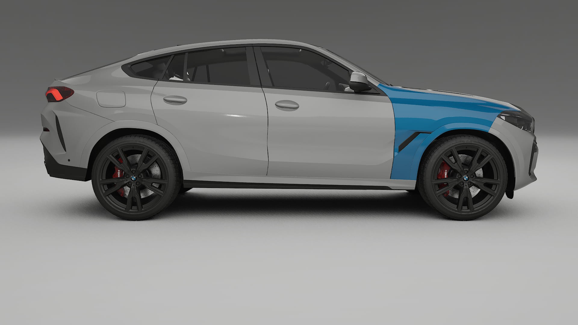 Lakbeschermingsfolie BMW X6 G06 F96 | CrystalGuard Transparante Volledige PPF Voorgevormde Set