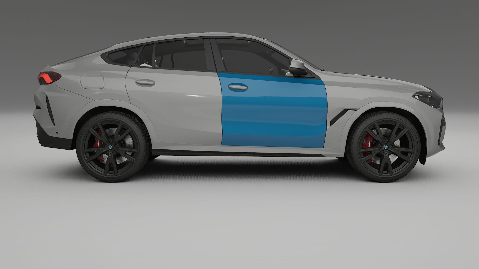 Lakbeschermingsfolie BMW X6 G06 F96 | CrystalGuard Transparante Volledige PPF Voorgevormde Set