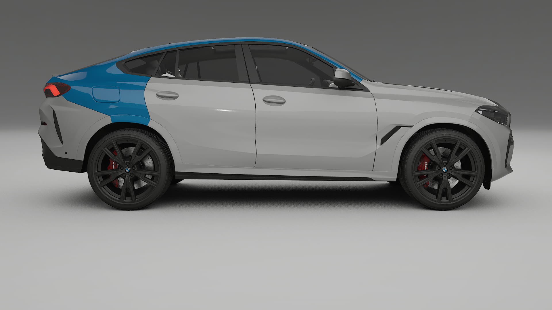 Lakbeschermingsfolie BMW X6 G06 F96 | CrystalGuard Transparante Volledige PPF Voorgevormde Set