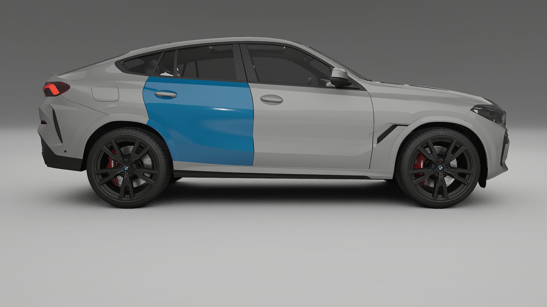 Lakbeschermingsfolie BMW X6 G06 F96 | CrystalGuard Transparante Volledige PPF Voorgevormde Set