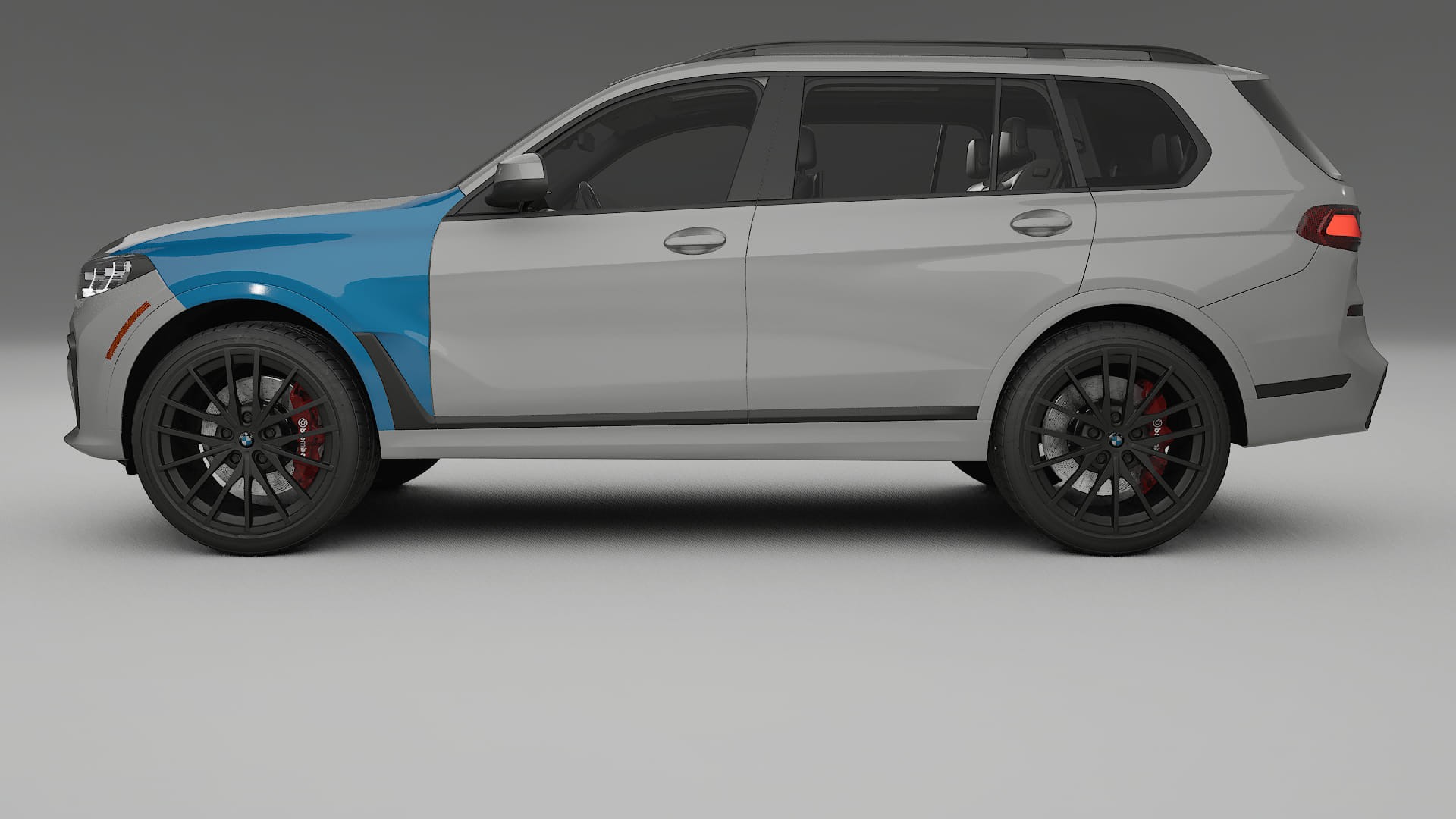 Lakbeschermingsfolie BMW X7 M G07 | CrystalGuard Transparante Volledige PPF Voorgevormde Set