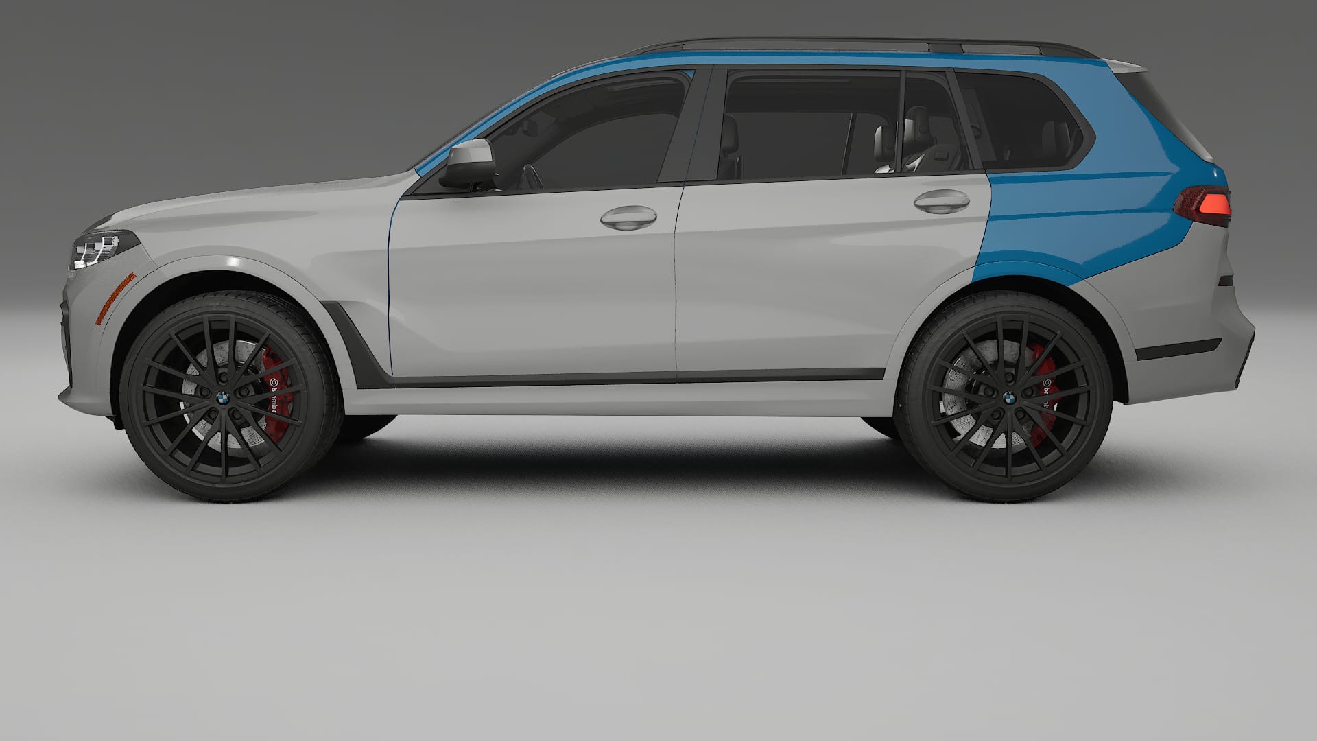 Lakbeschermingsfolie BMW X7 M G07 | CrystalGuard Transparante Volledige PPF Voorgevormde Set