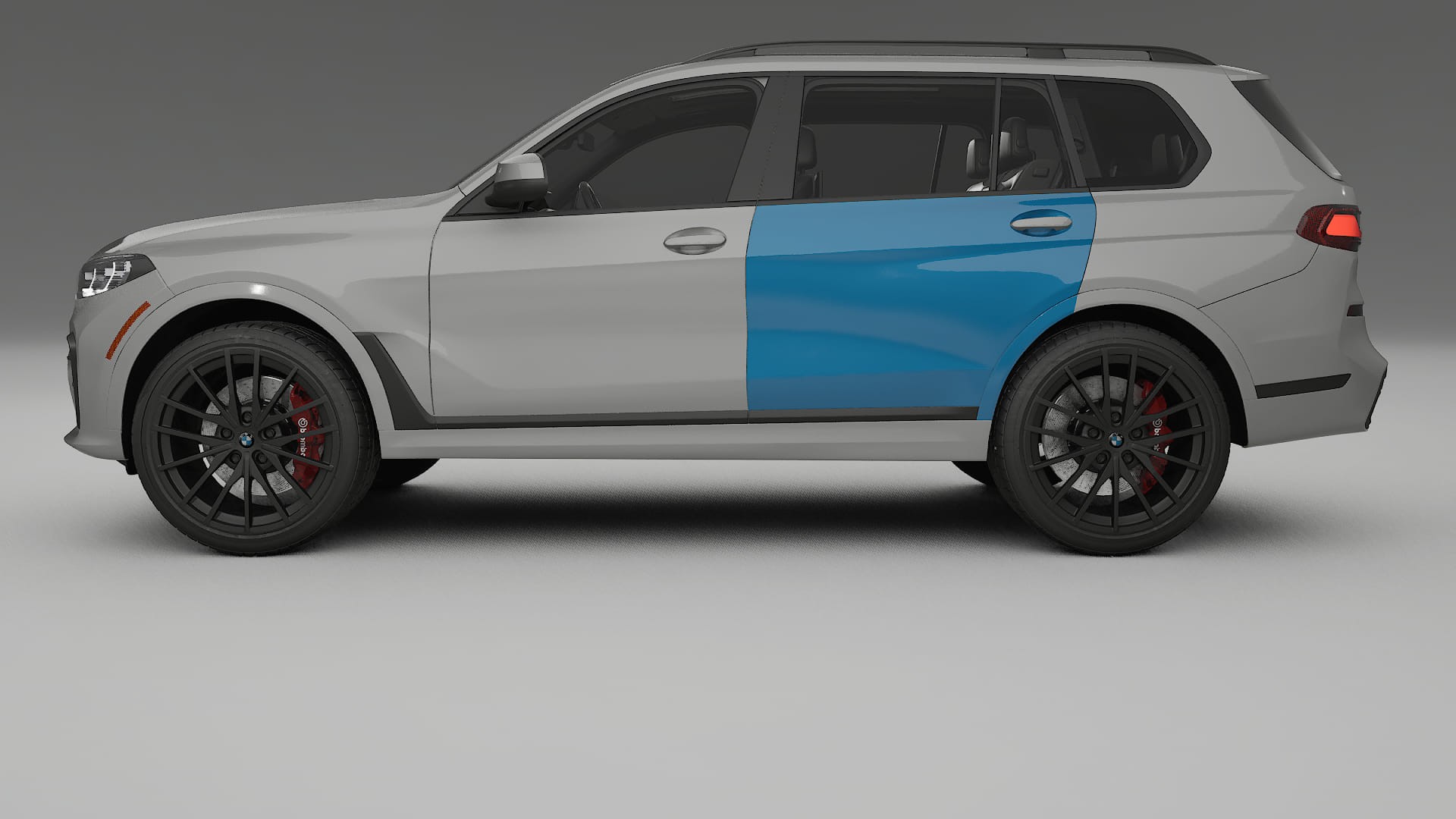 Lakbeschermingsfolie BMW X7 M G07 | CrystalGuard Transparante Volledige PPF Voorgevormde Set