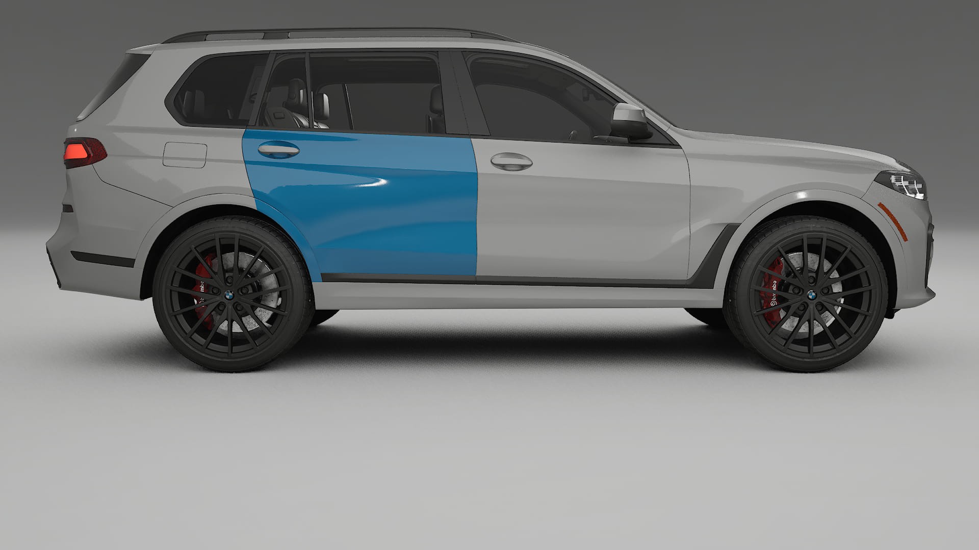 Lakbeschermingsfolie BMW X7 M G07 | CrystalGuard Transparante Volledige PPF Voorgevormde Set