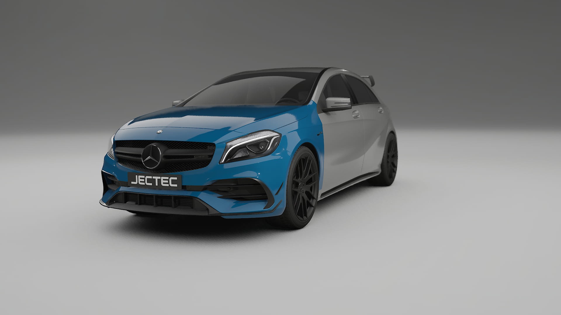 Lakbeschermingsfolie Mercedes A45 AMG W176 | CrystalGuard Transparante Volledige PPF Voorgevormde Set