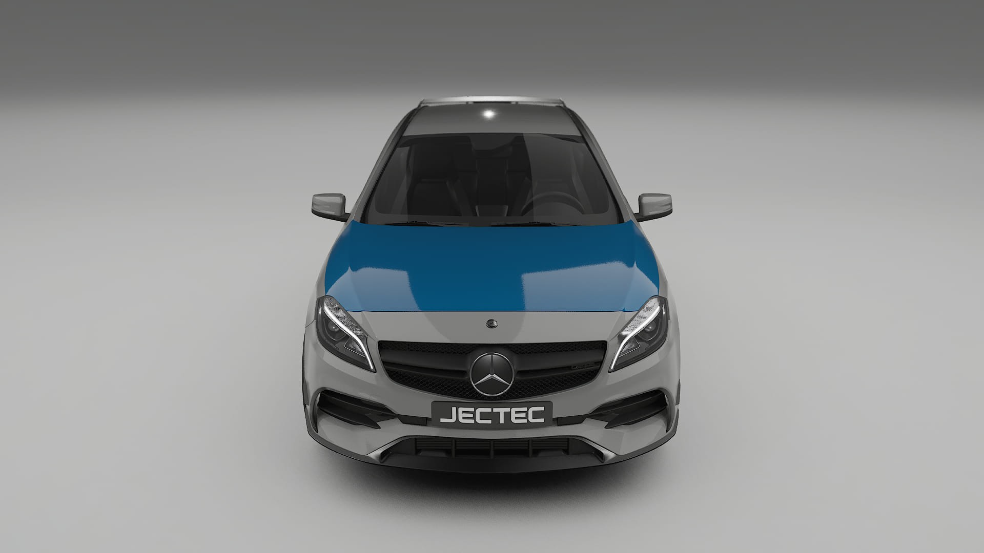 Lakbeschermingsfolie Mercedes A45 AMG W176 | CrystalGuard Transparante Volledige PPF Voorgevormde Set