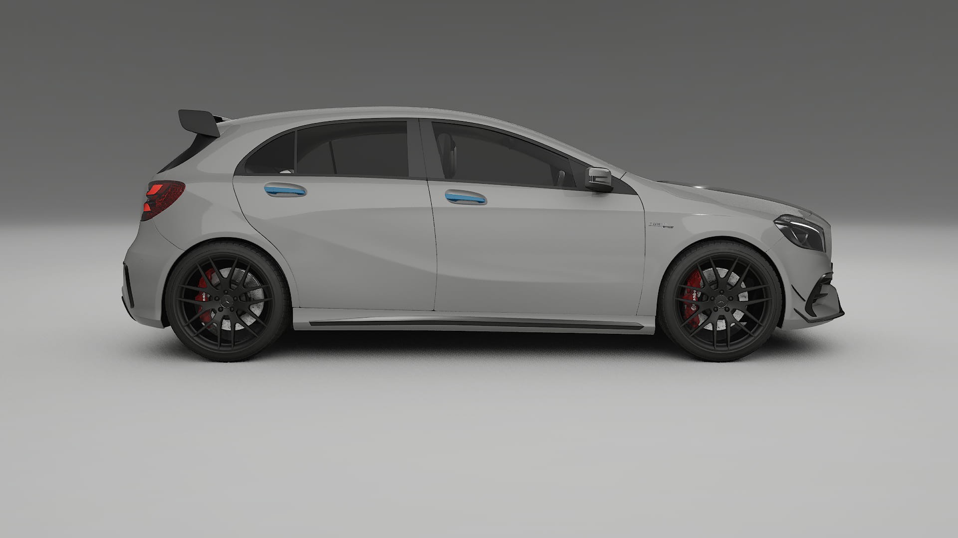 Lakbeschermingsfolie Mercedes A45 AMG W176 | CrystalGuard Transparante Volledige PPF Voorgevormde Set