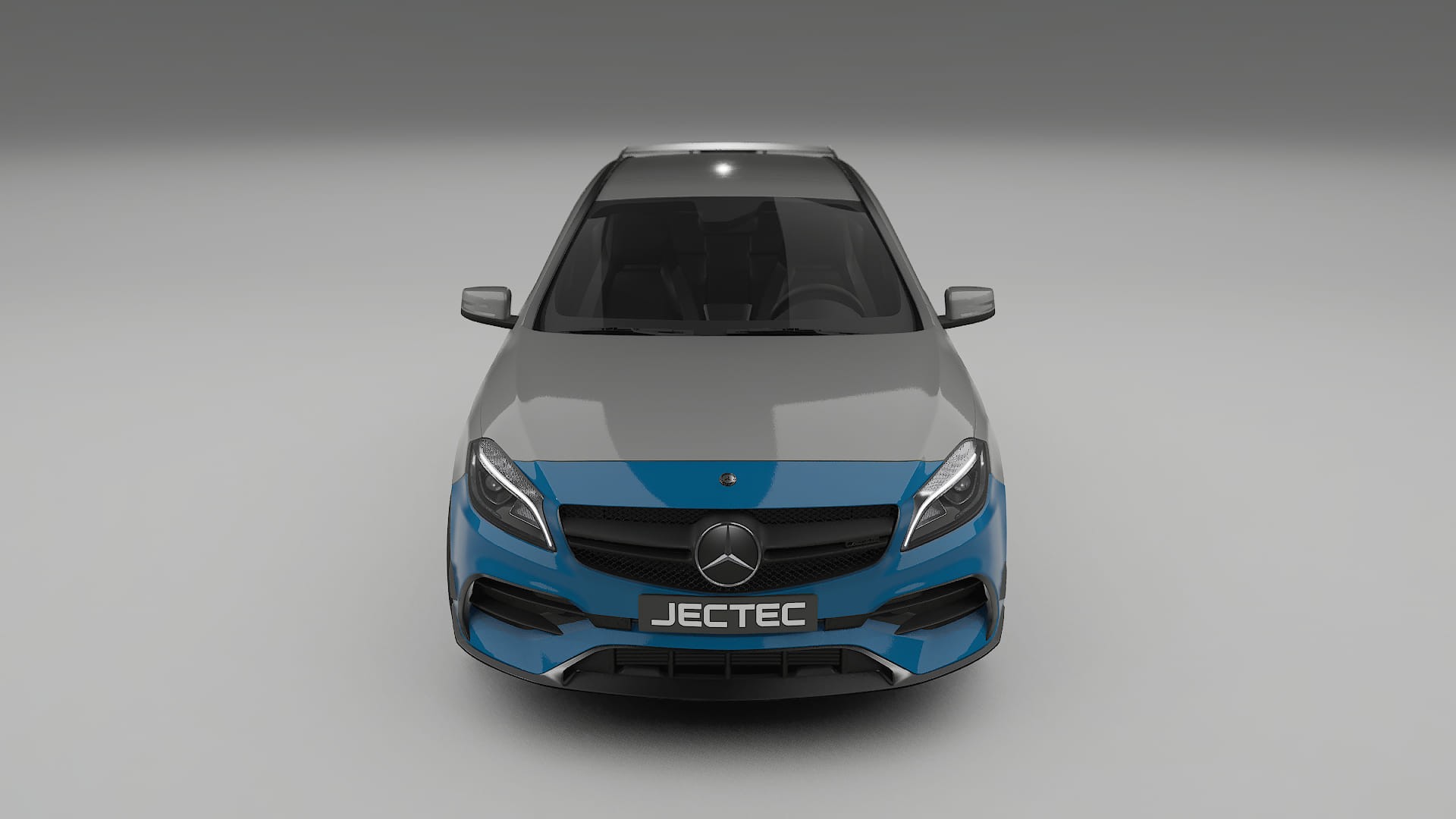 Lakbeschermingsfolie Mercedes A45 AMG W176 | CrystalGuard Transparante Volledige PPF Voorgevormde Set