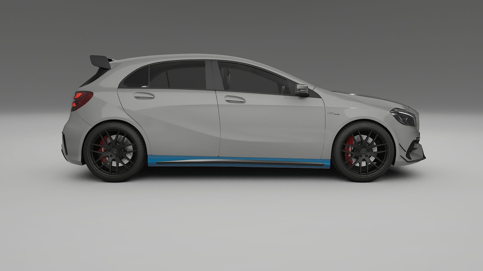 Lakbeschermingsfolie Mercedes A45 AMG W176 | CrystalGuard Transparante Volledige PPF Voorgevormde Set