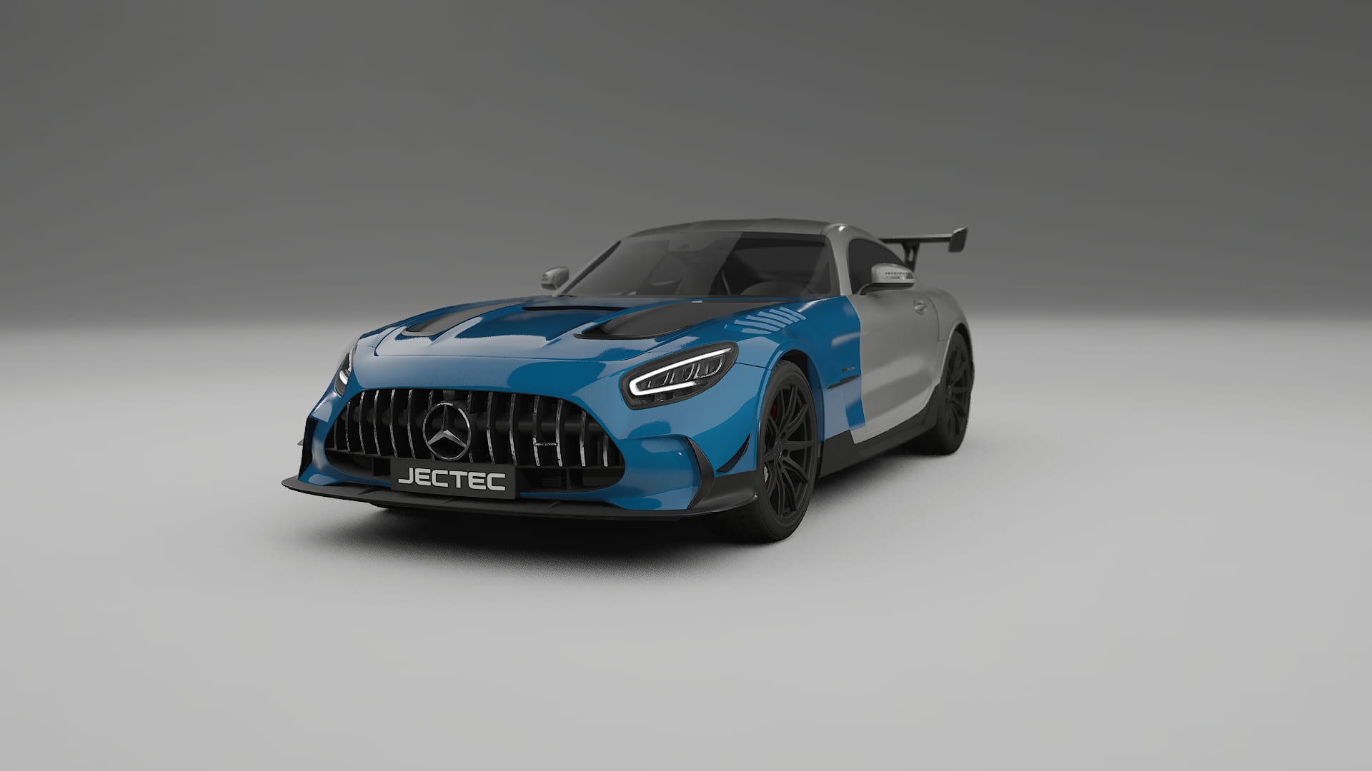 Lakbeschermingsfolie Mercedes AMG GT Black Series C192 coupe | CrystalGuard Transparante Volledige PPF Voorgevormde Set