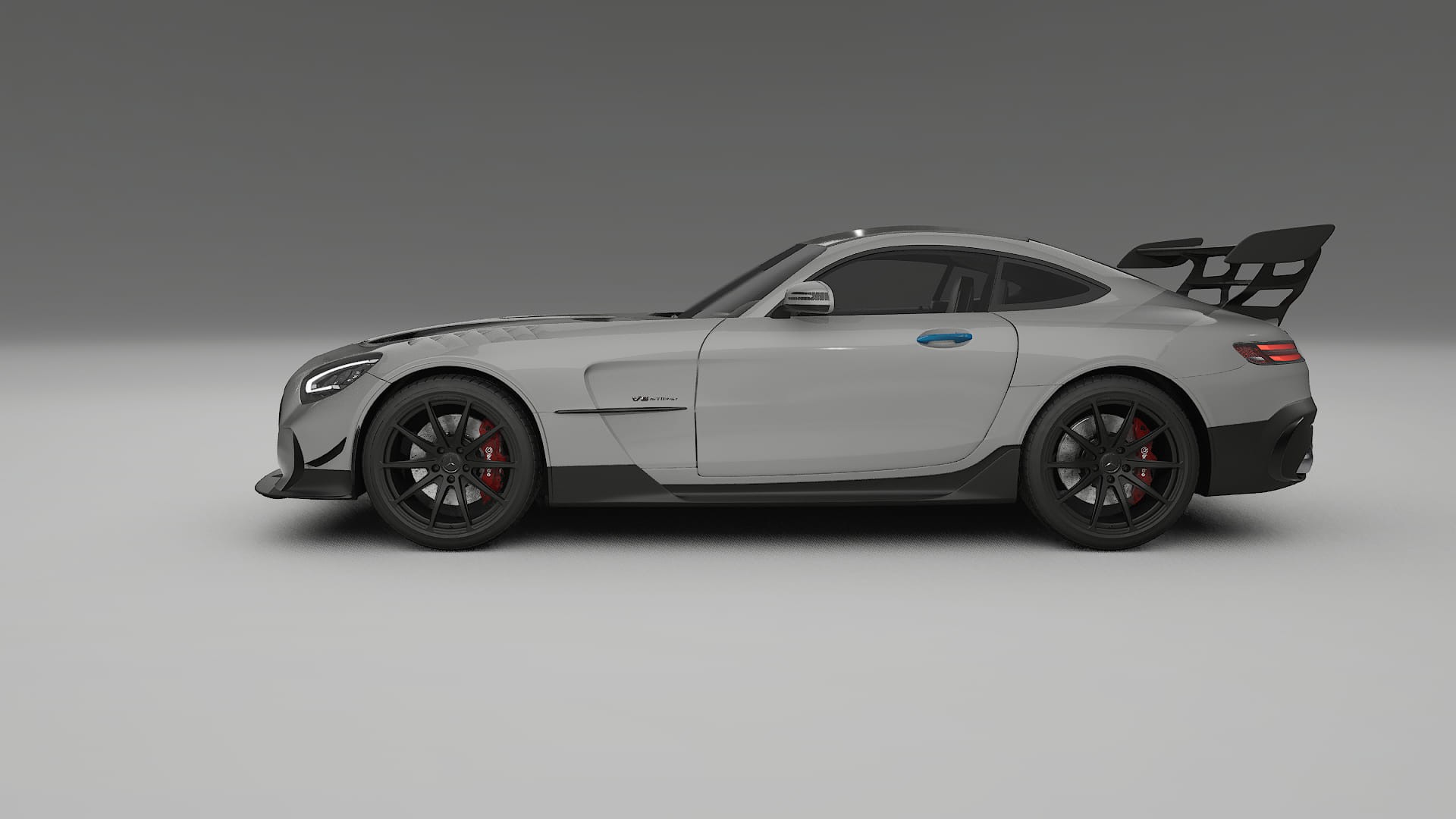 Lakbeschermingsfolie Mercedes AMG GT Black Series C192 coupe | CrystalGuard Transparante Volledige PPF Voorgevormde Set