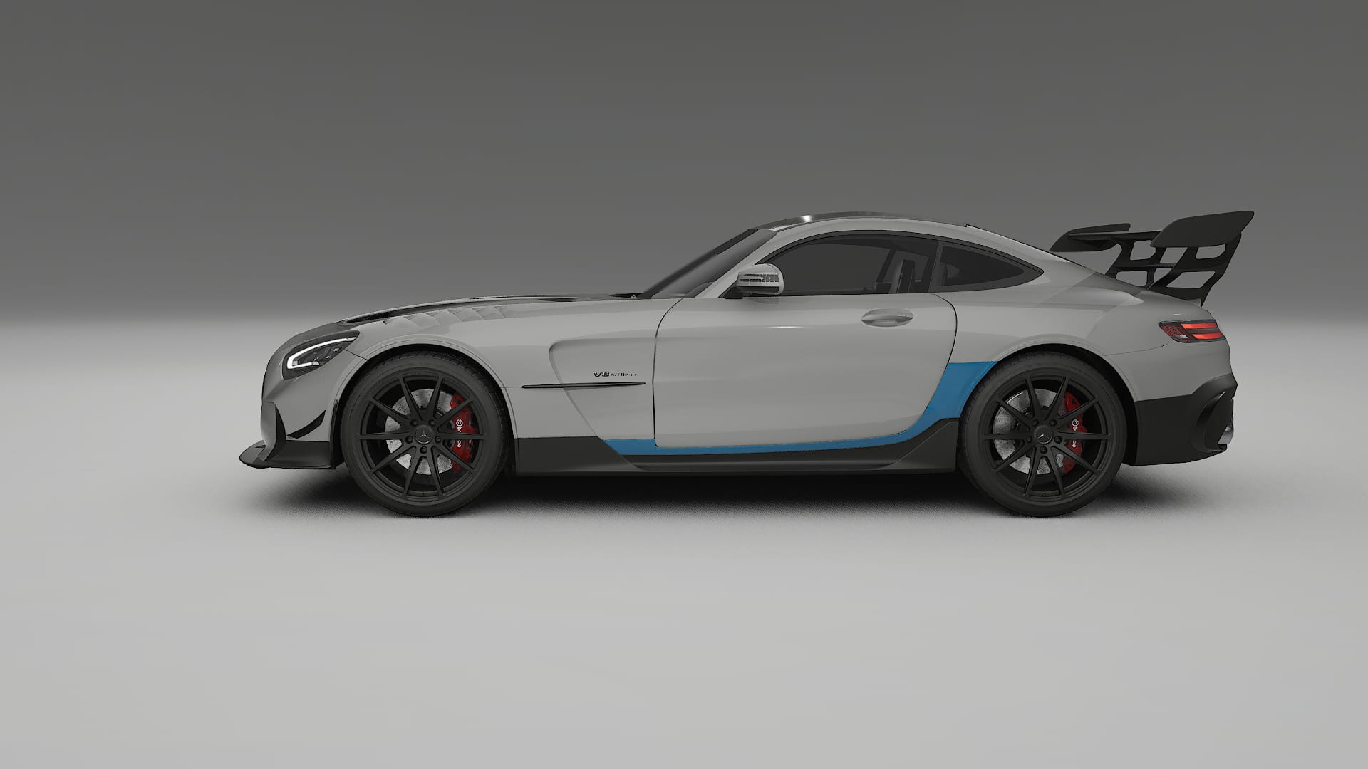 Lakbeschermingsfolie Mercedes AMG GT Black Series C192 coupe | CrystalGuard Transparante Volledige PPF Voorgevormde Set