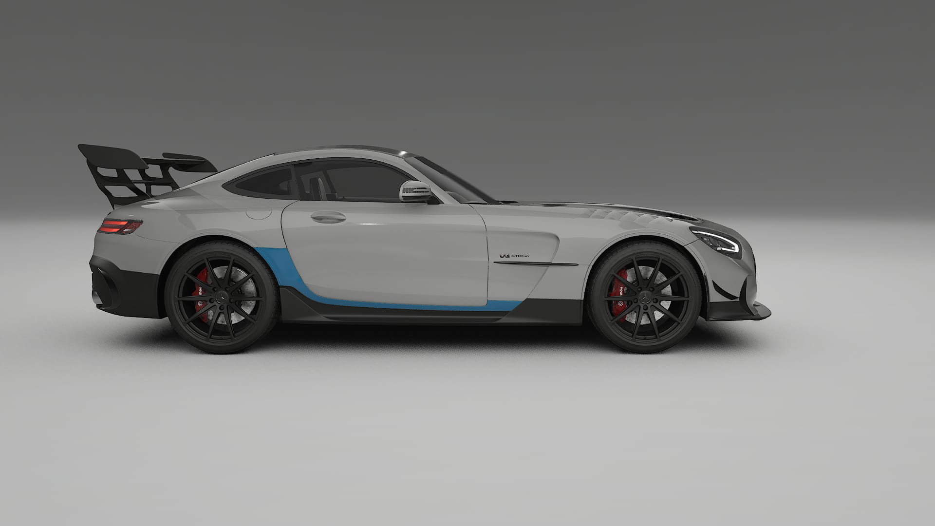 Lakbeschermingsfolie Mercedes AMG GT Black Series C192 coupe | CrystalGuard Transparante Volledige PPF Voorgevormde Set