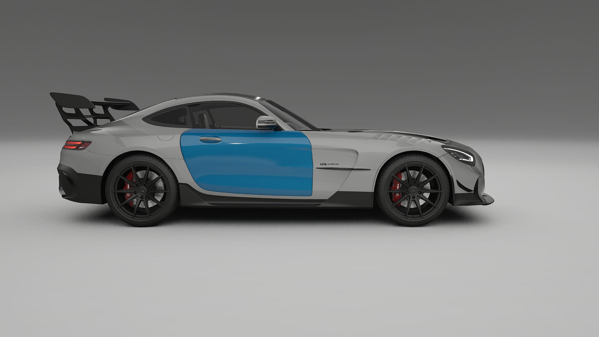 Lakbeschermingsfolie Mercedes AMG GT Black Series C192 coupe | CrystalGuard Transparante Volledige PPF Voorgevormde Set