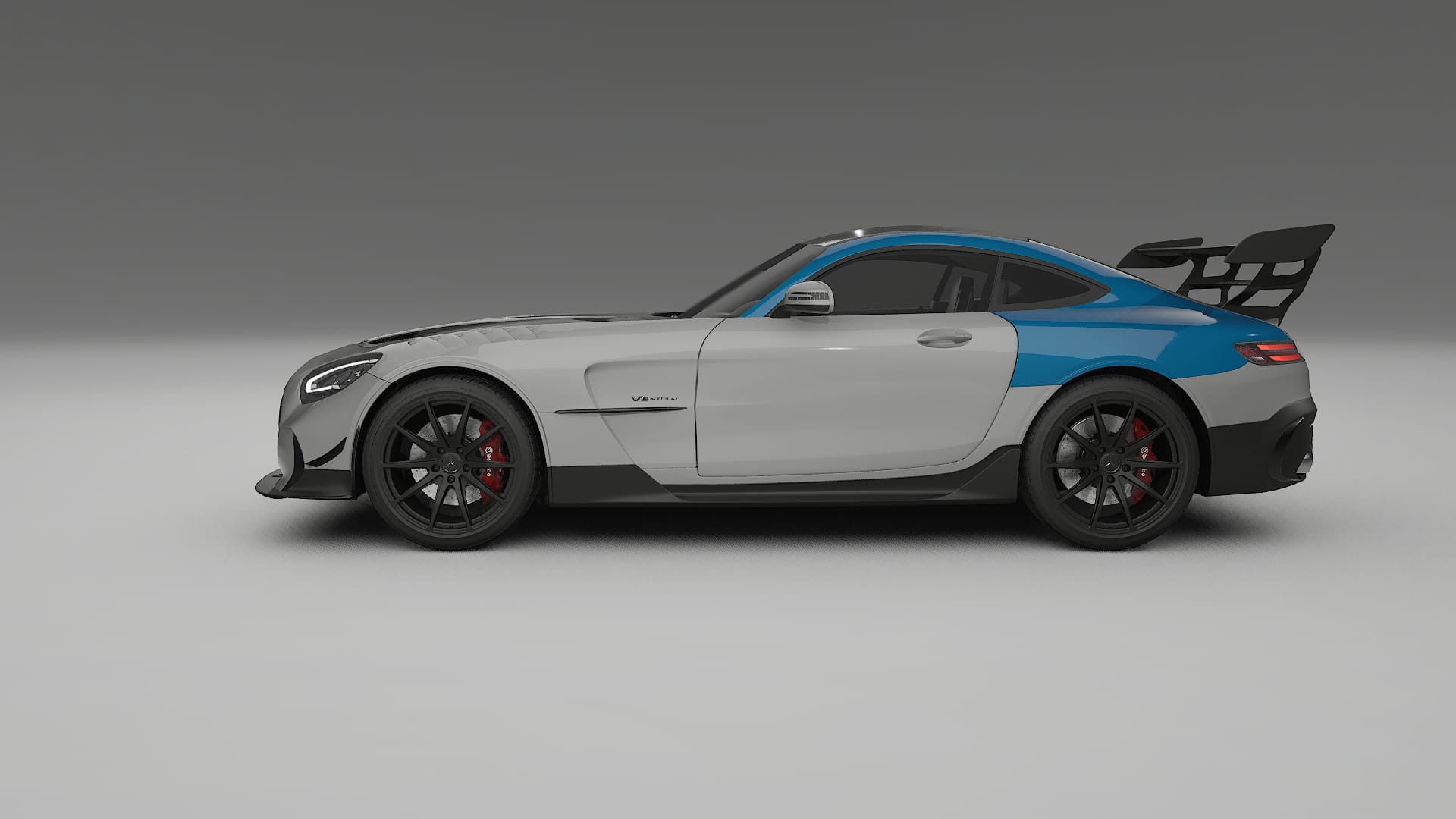 Lakbeschermingsfolie Mercedes AMG GT Black Series C192 coupe | CrystalGuard Transparante Volledige PPF Voorgevormde Set