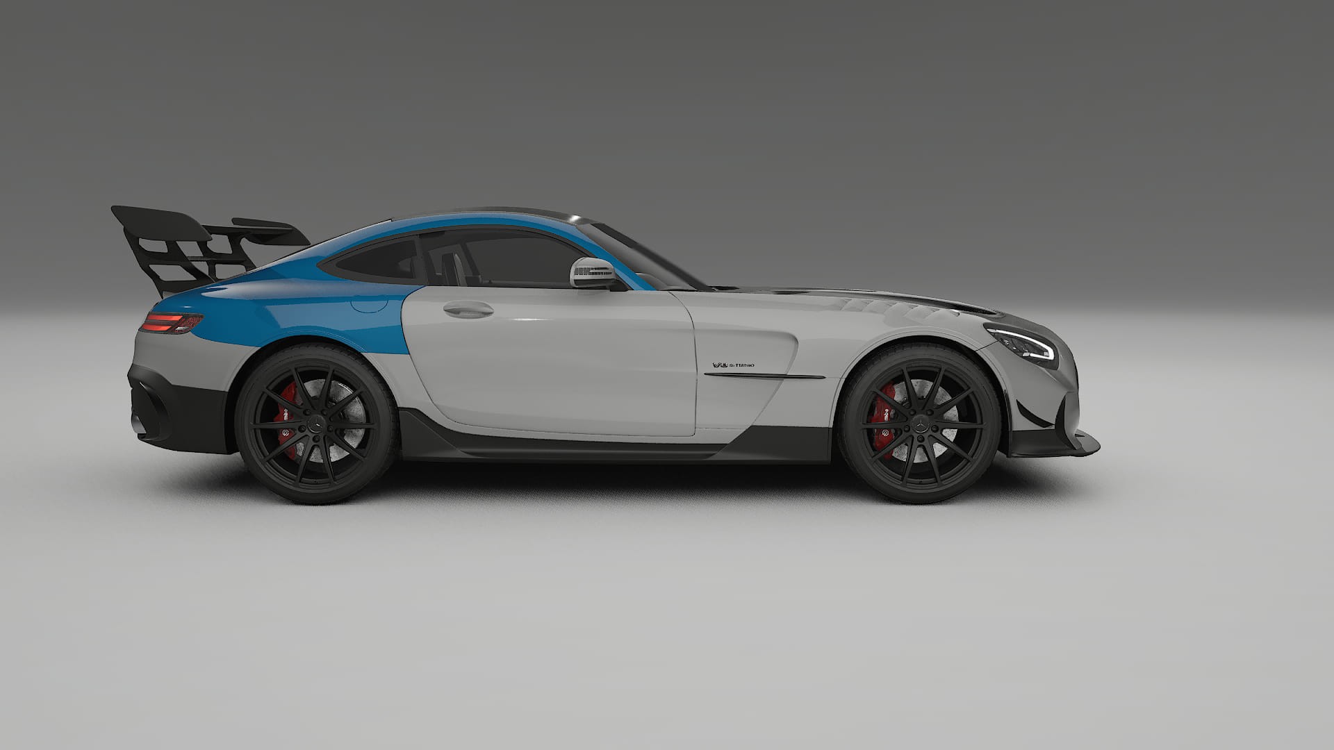 Lakbeschermingsfolie Mercedes AMG GT Black Series C192 coupe | CrystalGuard Transparante Volledige PPF Voorgevormde Set