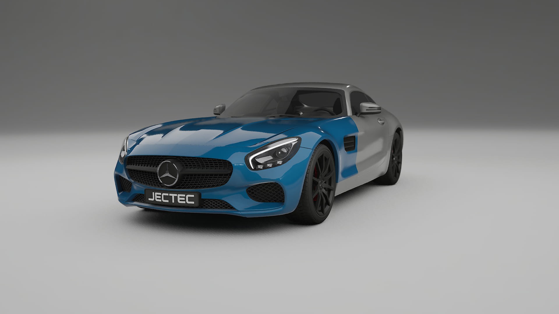 Lakbeschermingsfolie Mercedes AMG GT C190 coupe | CrystalGuard Transparante Volledige PPF Voorgevormde Set