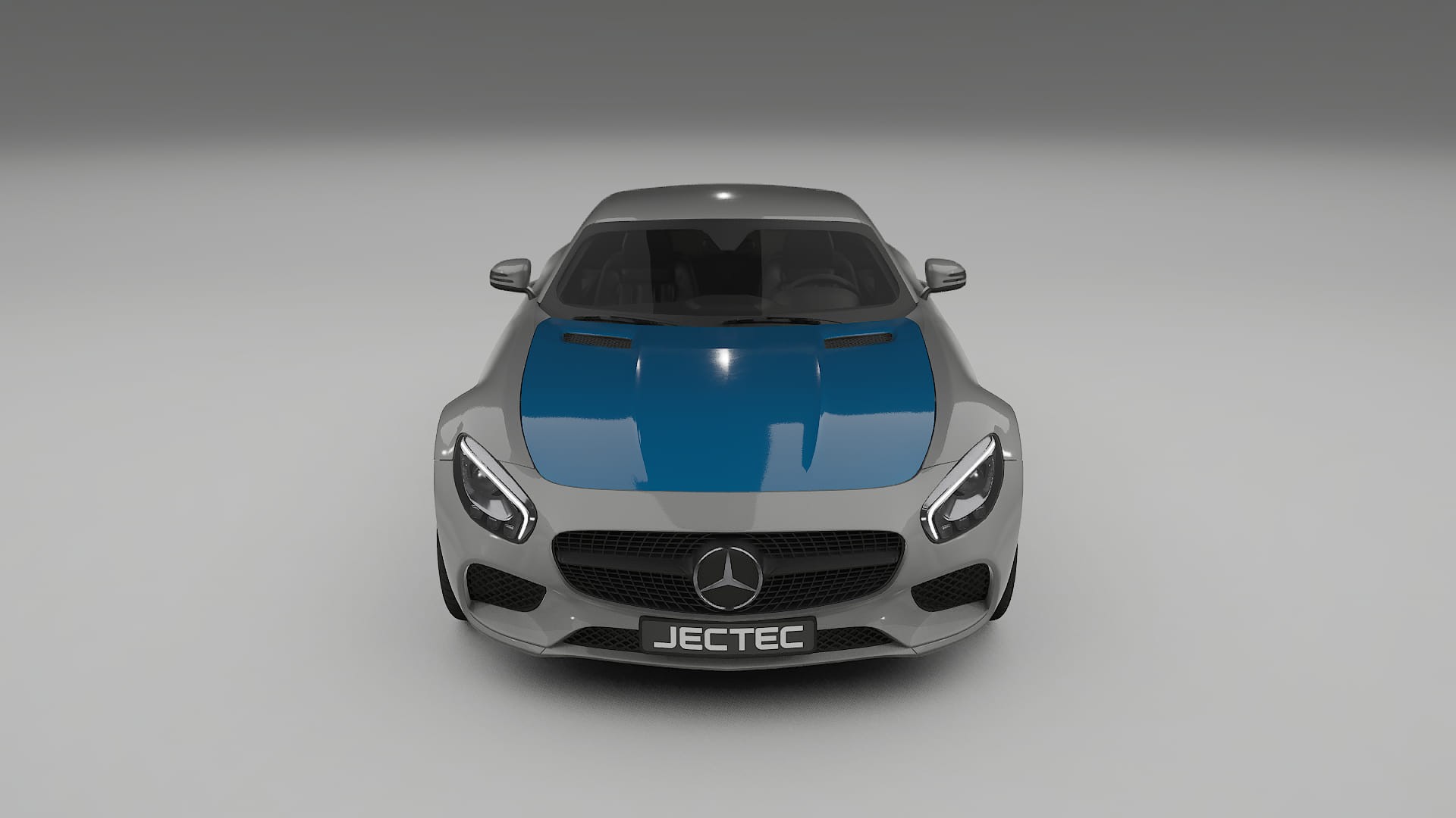 Lakbeschermingsfolie Mercedes AMG GT C190 coupe | CrystalGuard Transparante Volledige PPF Voorgevormde Set