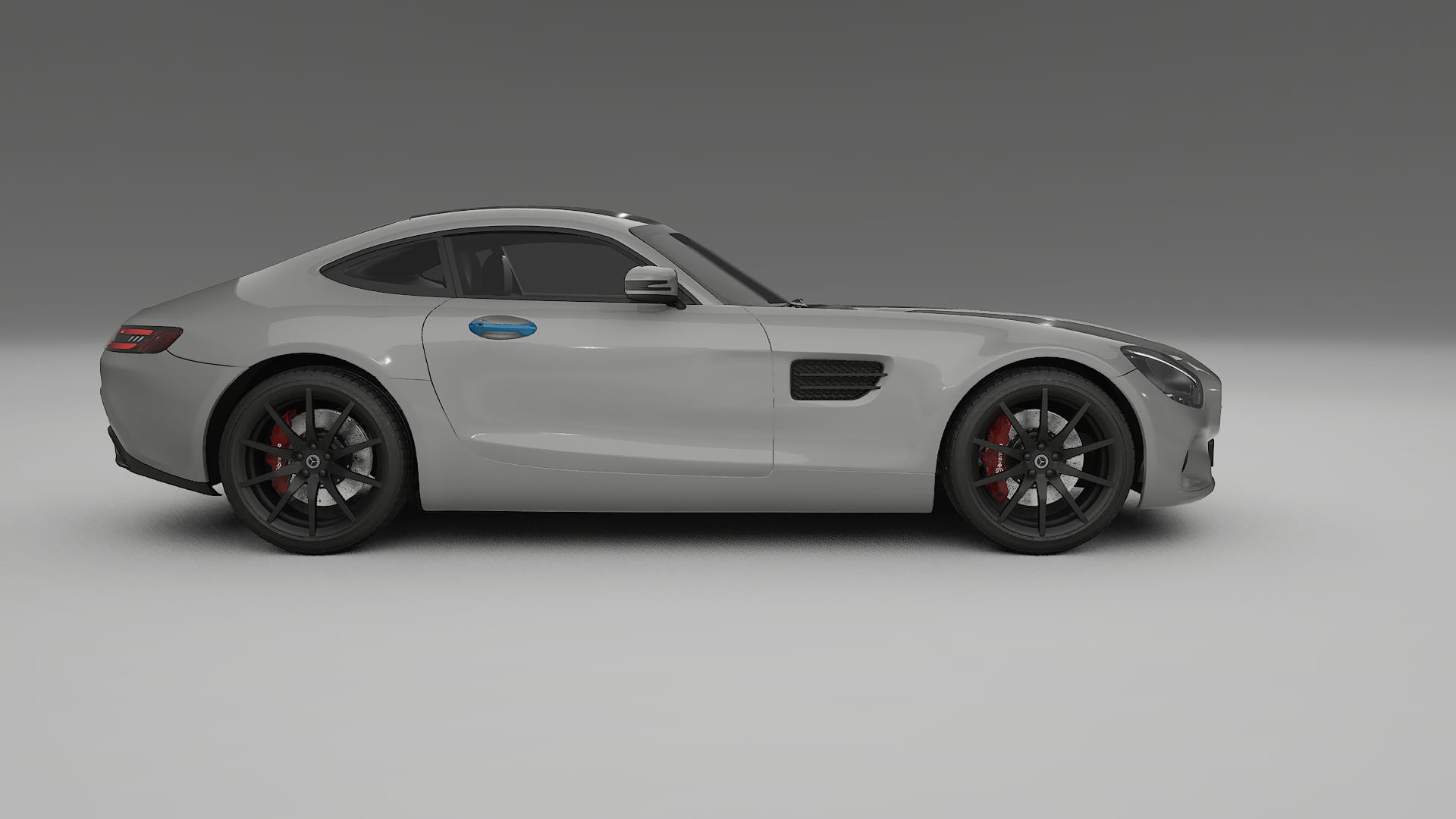 Lakbeschermingsfolie Mercedes AMG GT C190 coupe | CrystalGuard Transparante Volledige PPF Voorgevormde Set