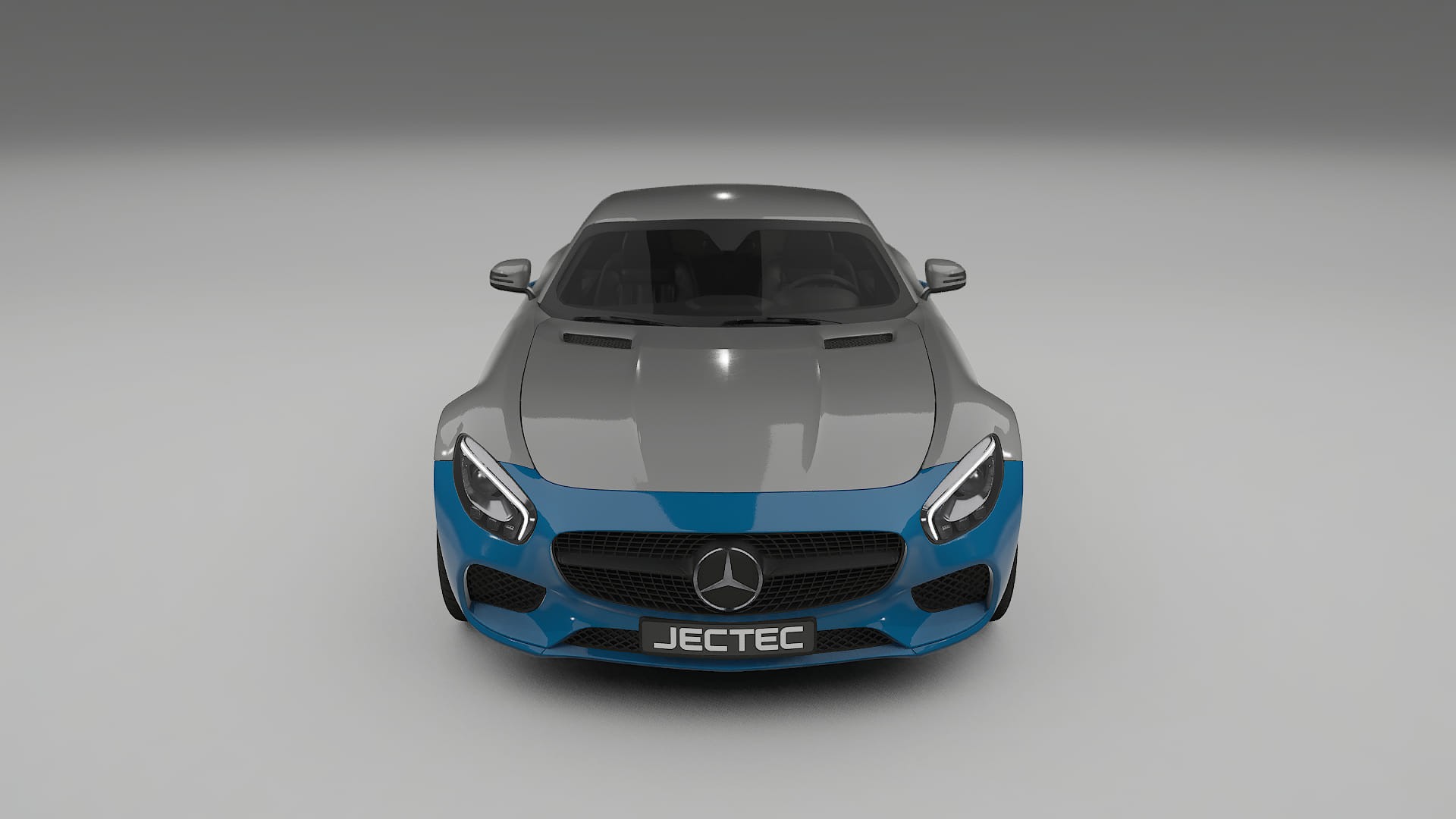 Lakbeschermingsfolie Mercedes AMG GT C190 coupe | CrystalGuard Transparante Volledige PPF Voorgevormde Set