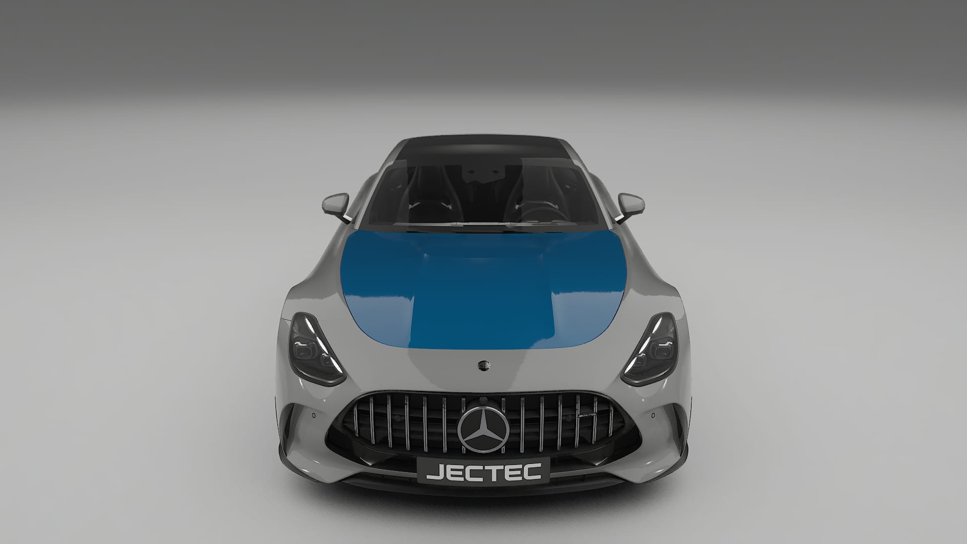 Lakbeschermingsfolie Mercedes AMG GT coupe C192 | CrystalGuard Transparante Volledige PPF Voorgevormde Set