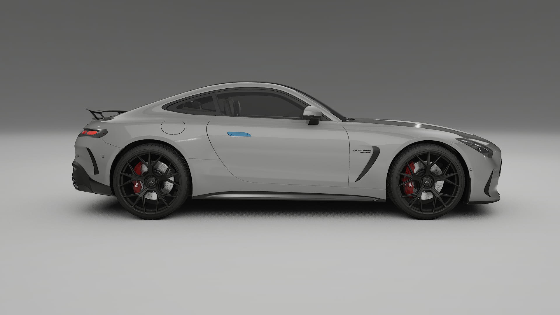 Lakbeschermingsfolie Mercedes AMG GT coupe C192 | CrystalGuard Transparante Volledige PPF Voorgevormde Set