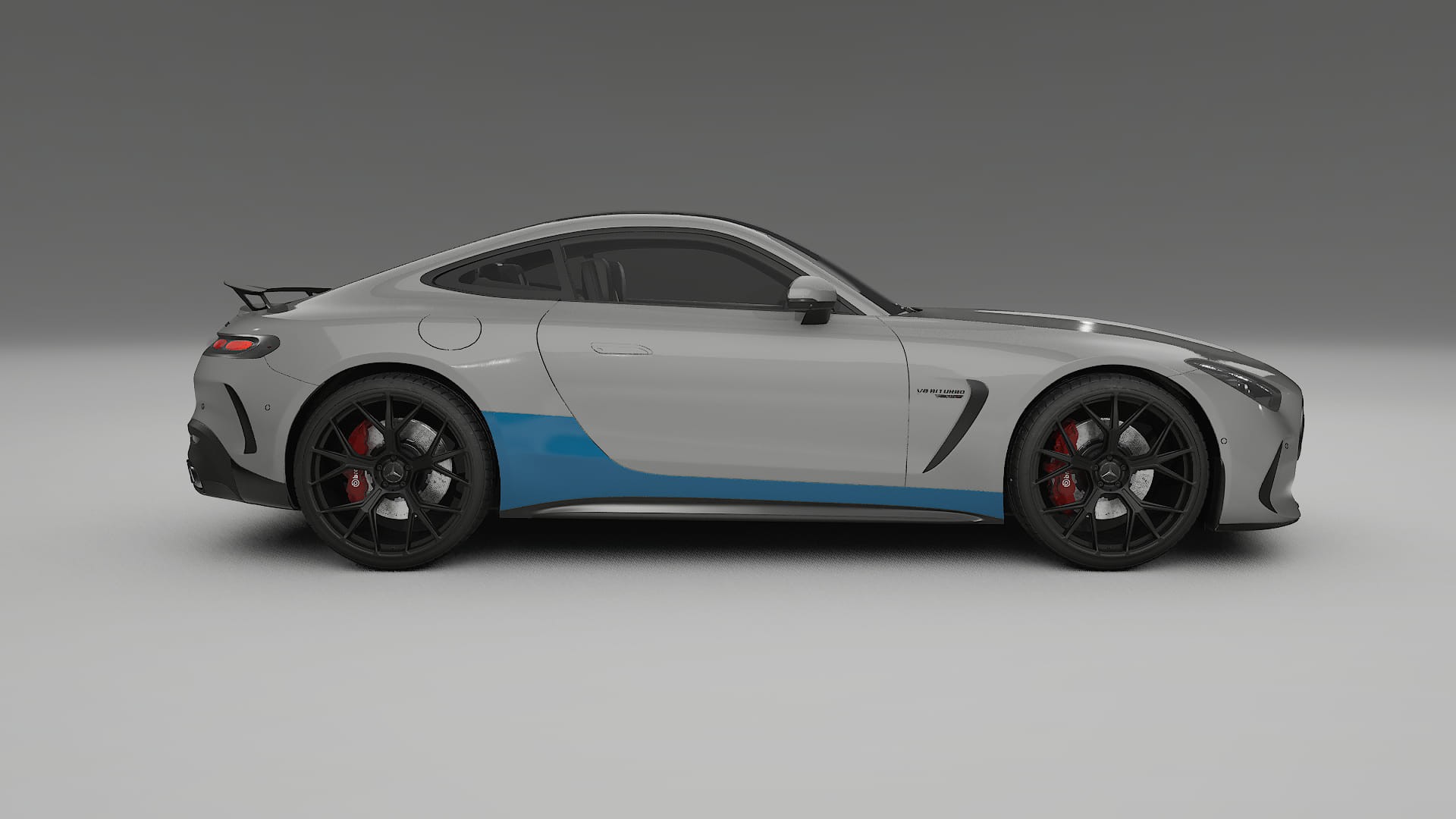 Lakbeschermingsfolie Mercedes AMG GT coupe C192 | CrystalGuard Transparante Volledige PPF Voorgevormde Set