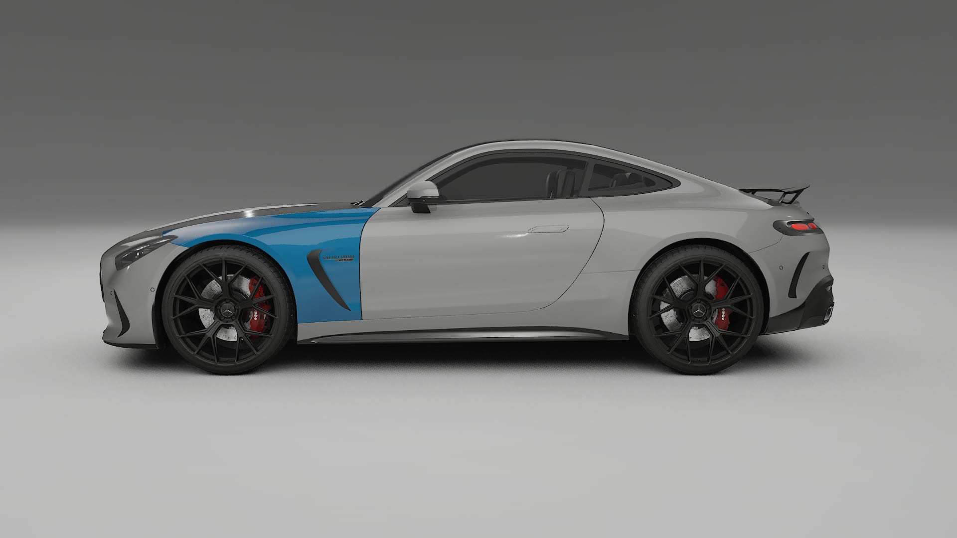 Lakbeschermingsfolie Mercedes AMG GT coupe C192 | CrystalGuard Transparante Volledige PPF Voorgevormde Set
