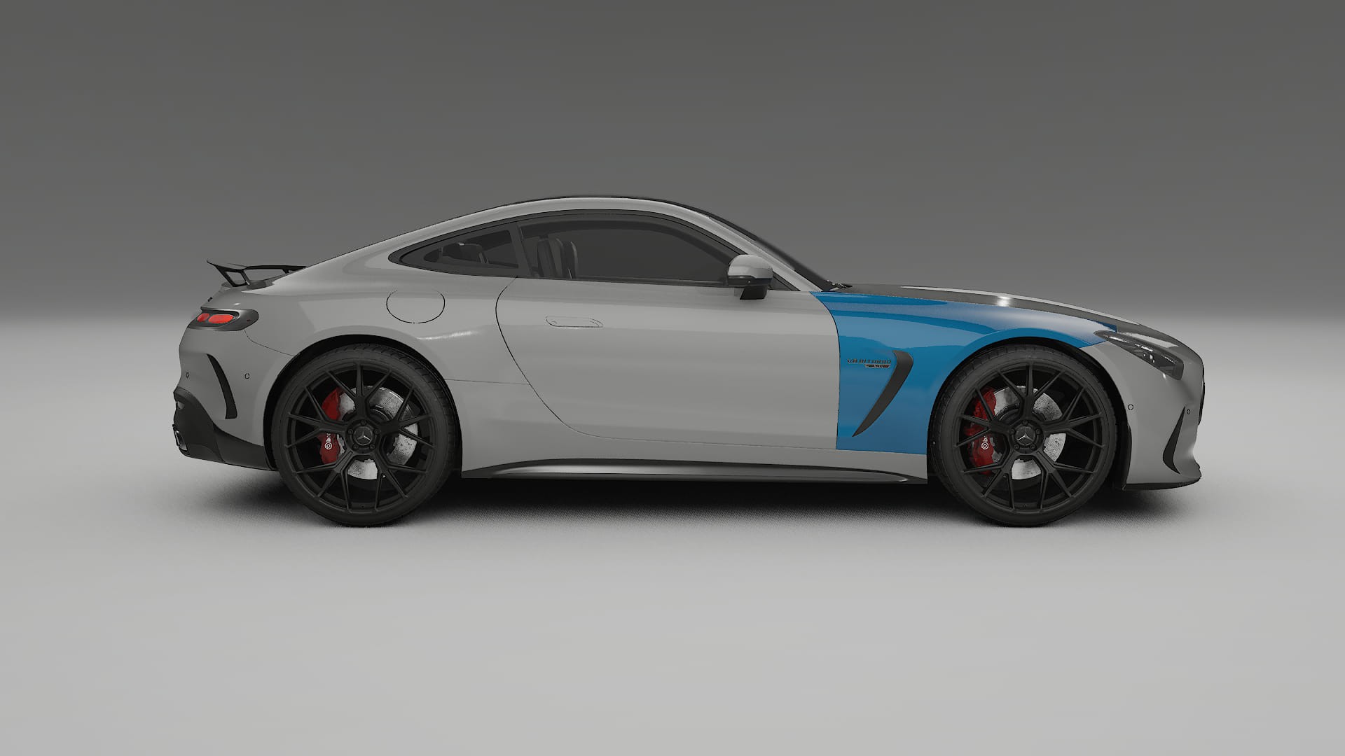 Lakbeschermingsfolie Mercedes AMG GT coupe C192 | CrystalGuard Transparante Volledige PPF Voorgevormde Set