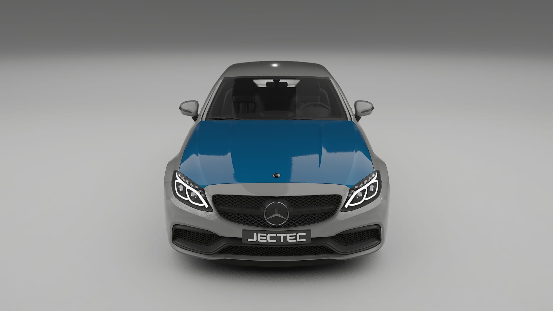 Lakbeschermingsfolie Mercedes C63 AMG W205 coupe | CrystalGuard Transparante Volledige PPF Voorgevormde Set