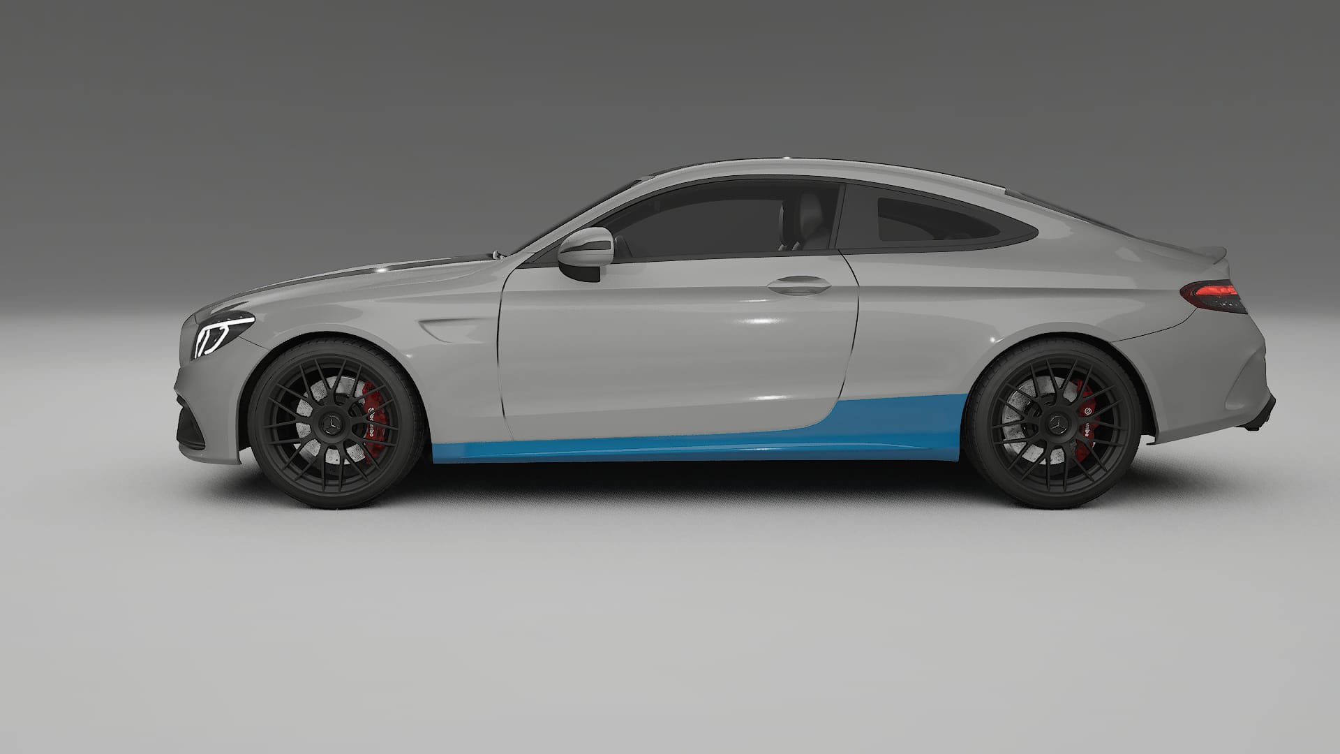 Lakbeschermingsfolie Mercedes C63 AMG W205 coupe | CrystalGuard Transparante Volledige PPF Voorgevormde Set